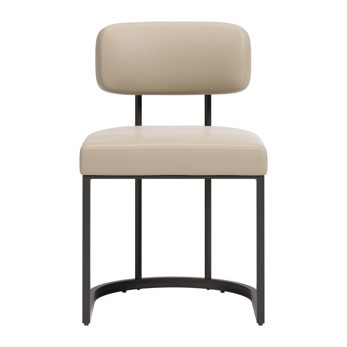 Velar Dining Chair (Set of 2) Beige & Gray