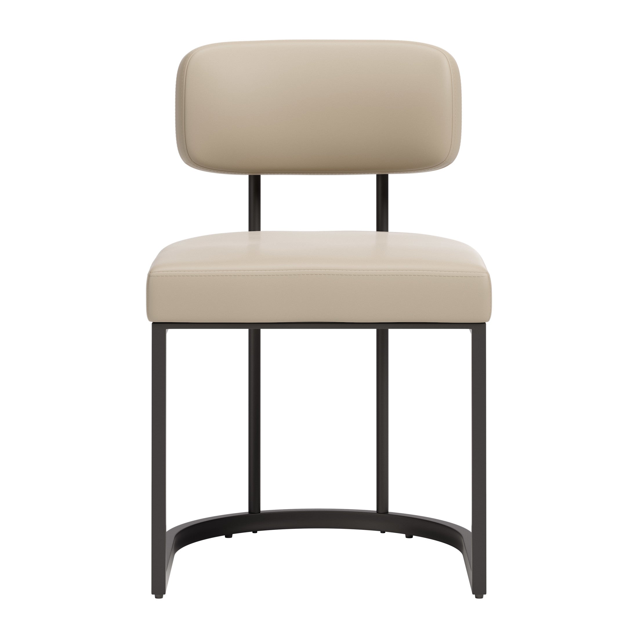 Velar Dining Chair (Set of 2) Beige & Gray
