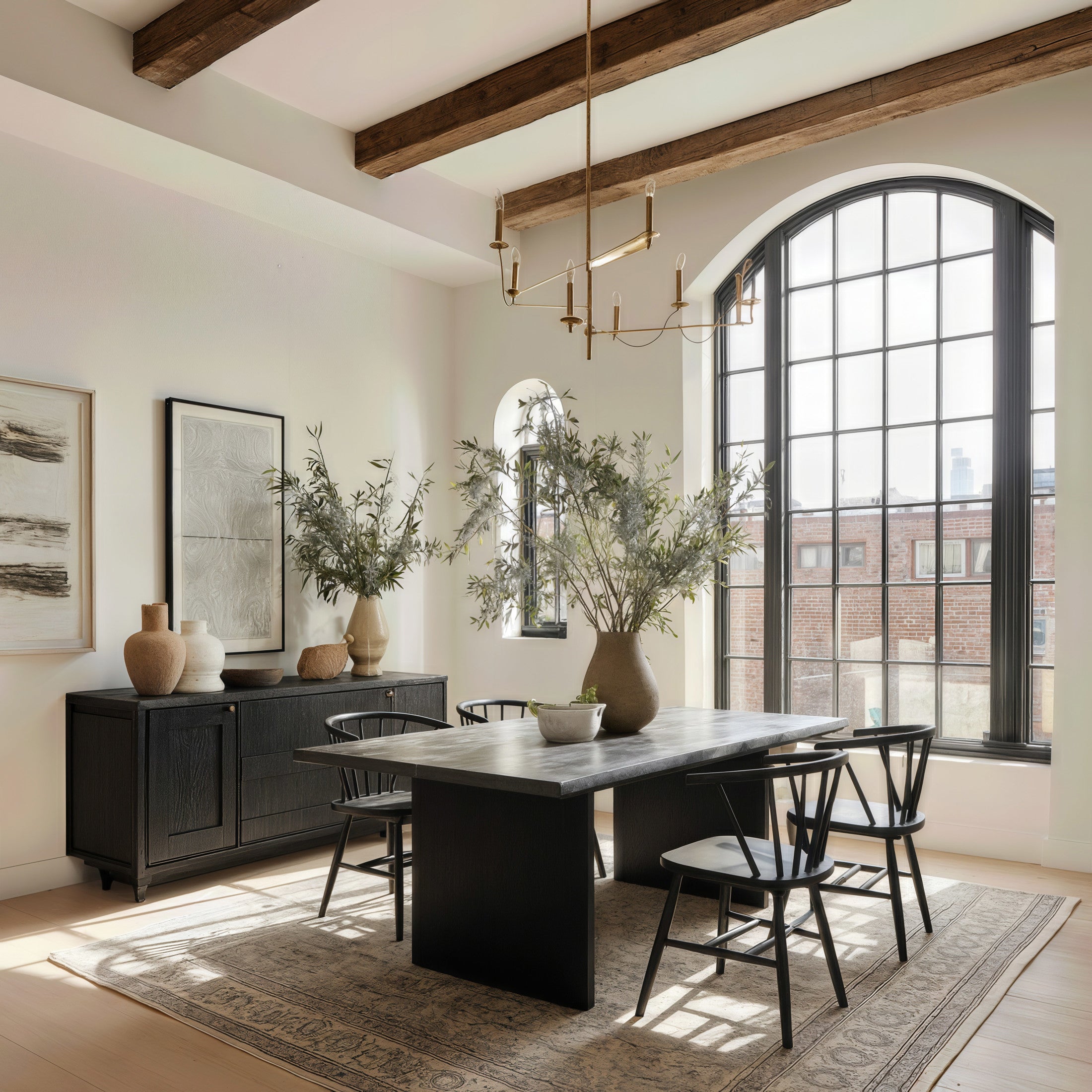 Stenger Dining Chair (Set of 2) Black