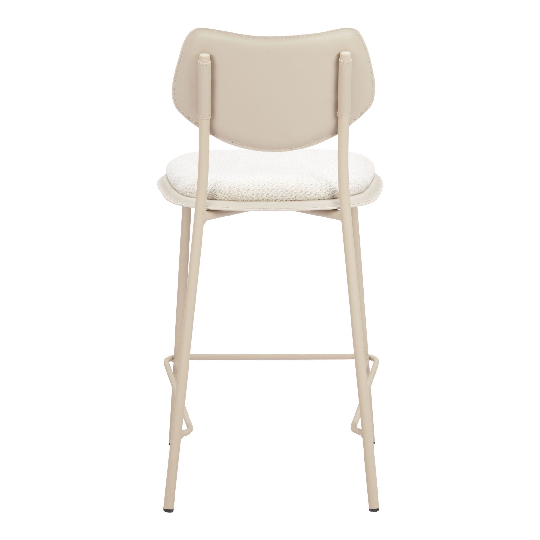 Zeal Counter Stool (Set of 4) Light Gray