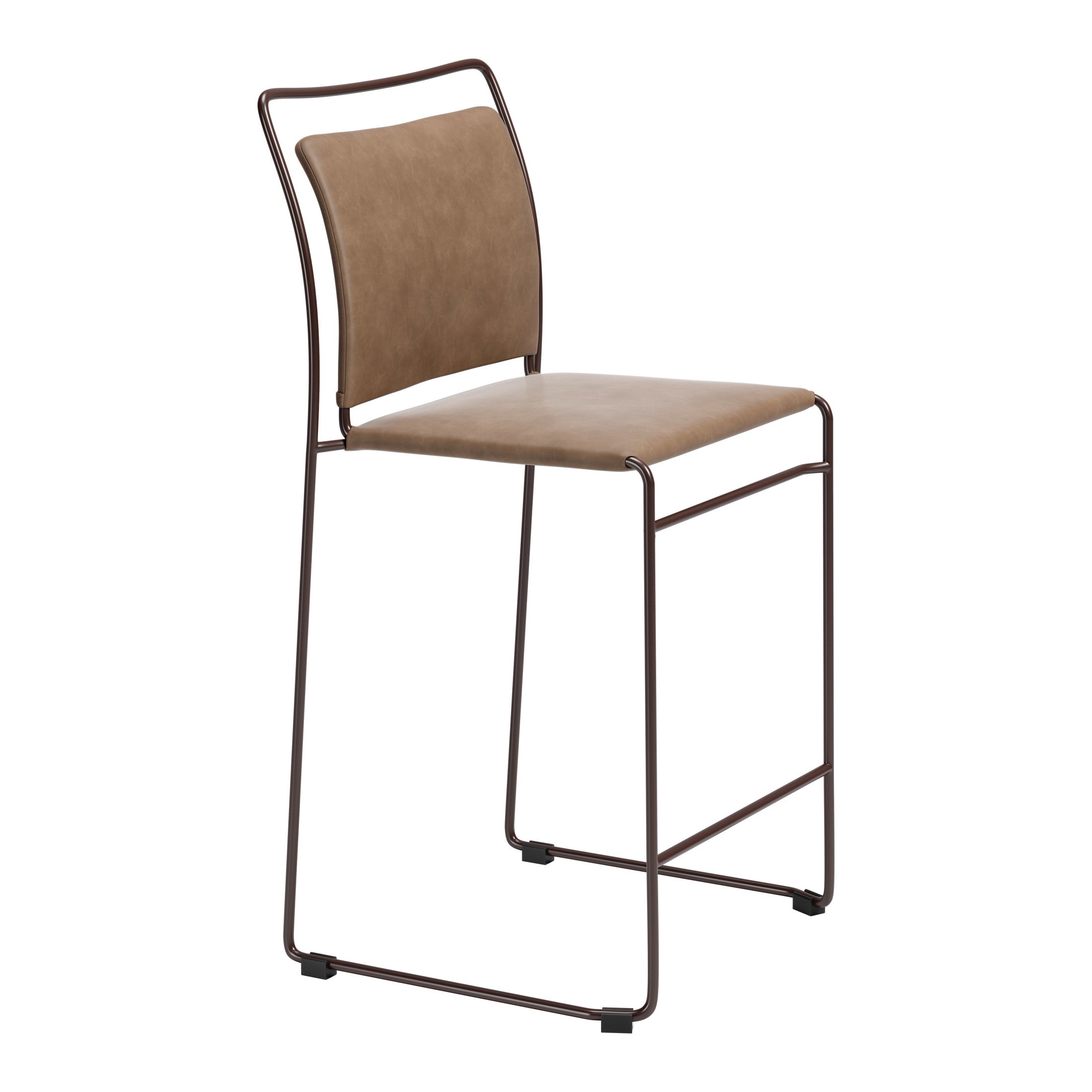 Verbena Counter Stool (Set of 2) Brown