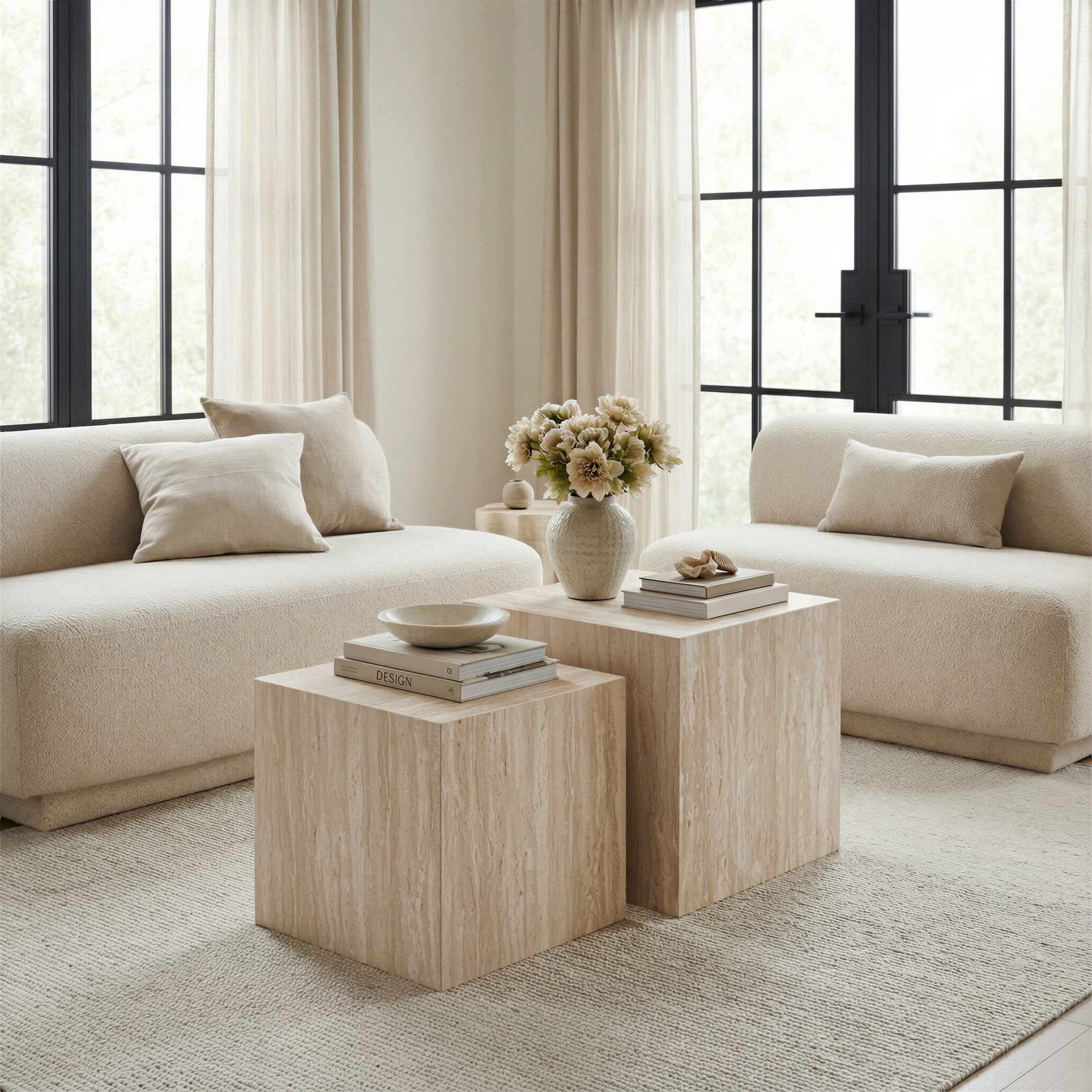 Anese Loveseat Multigrain Beige