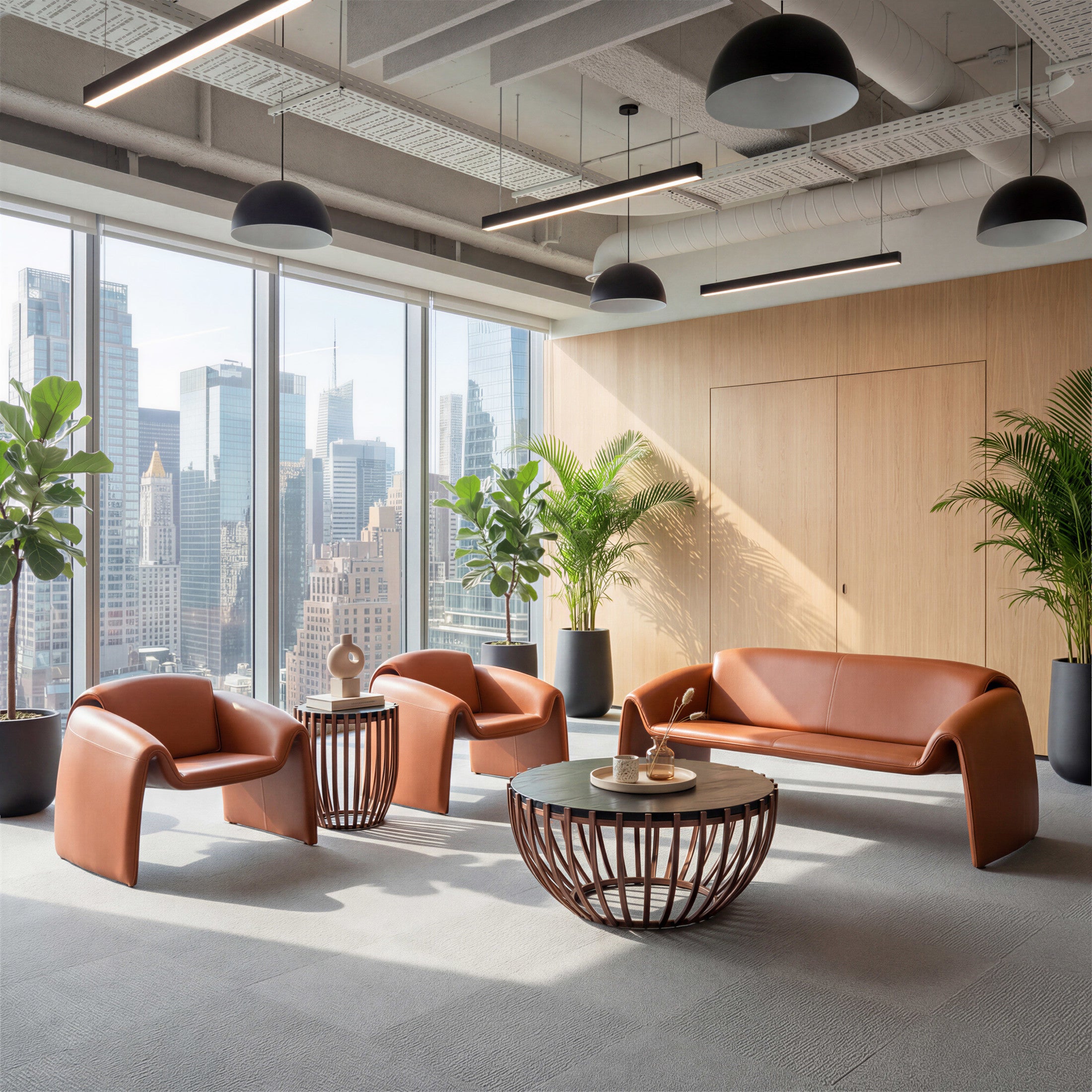Horten Sofa Brown