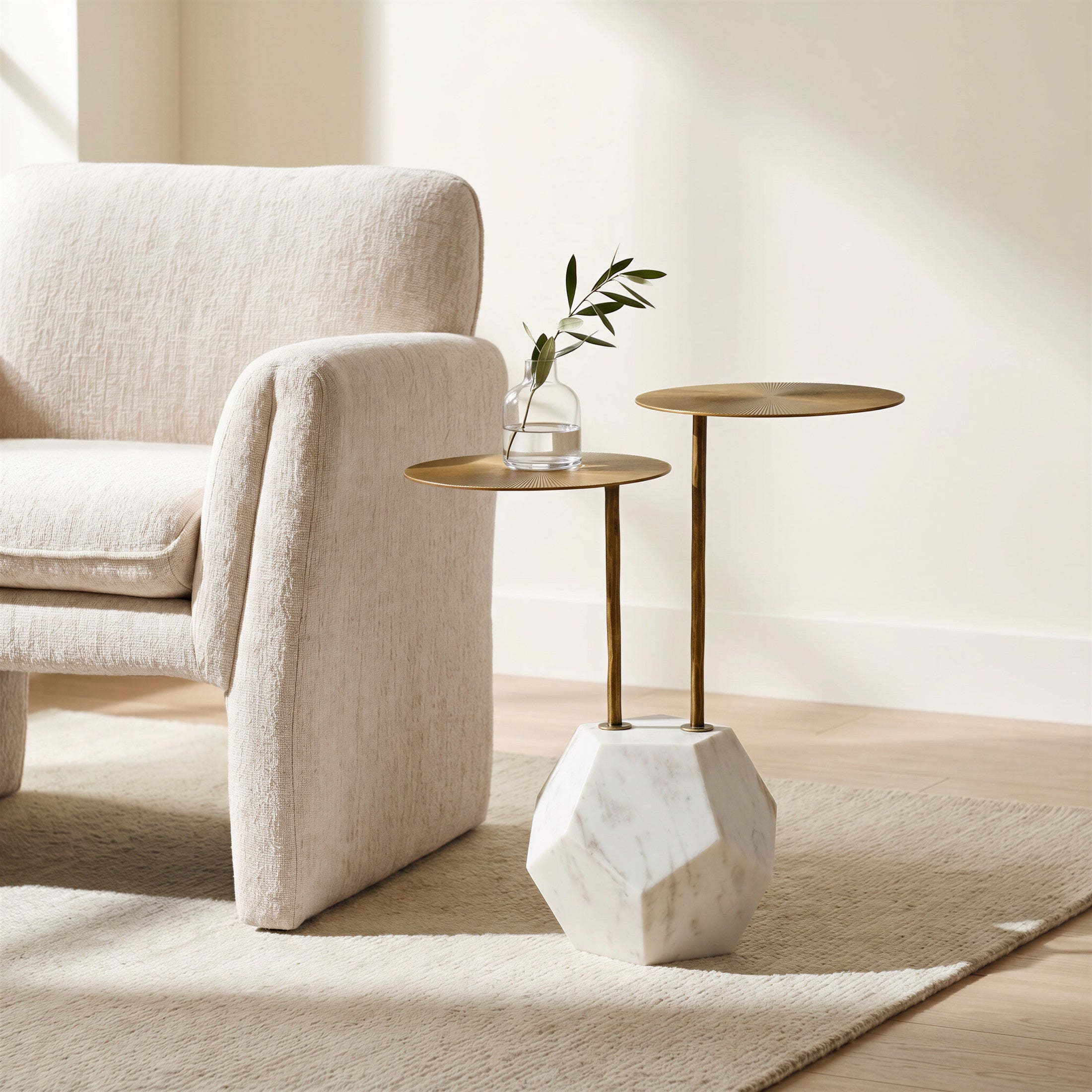 Dobra Accent Chair Oatmeal Beige