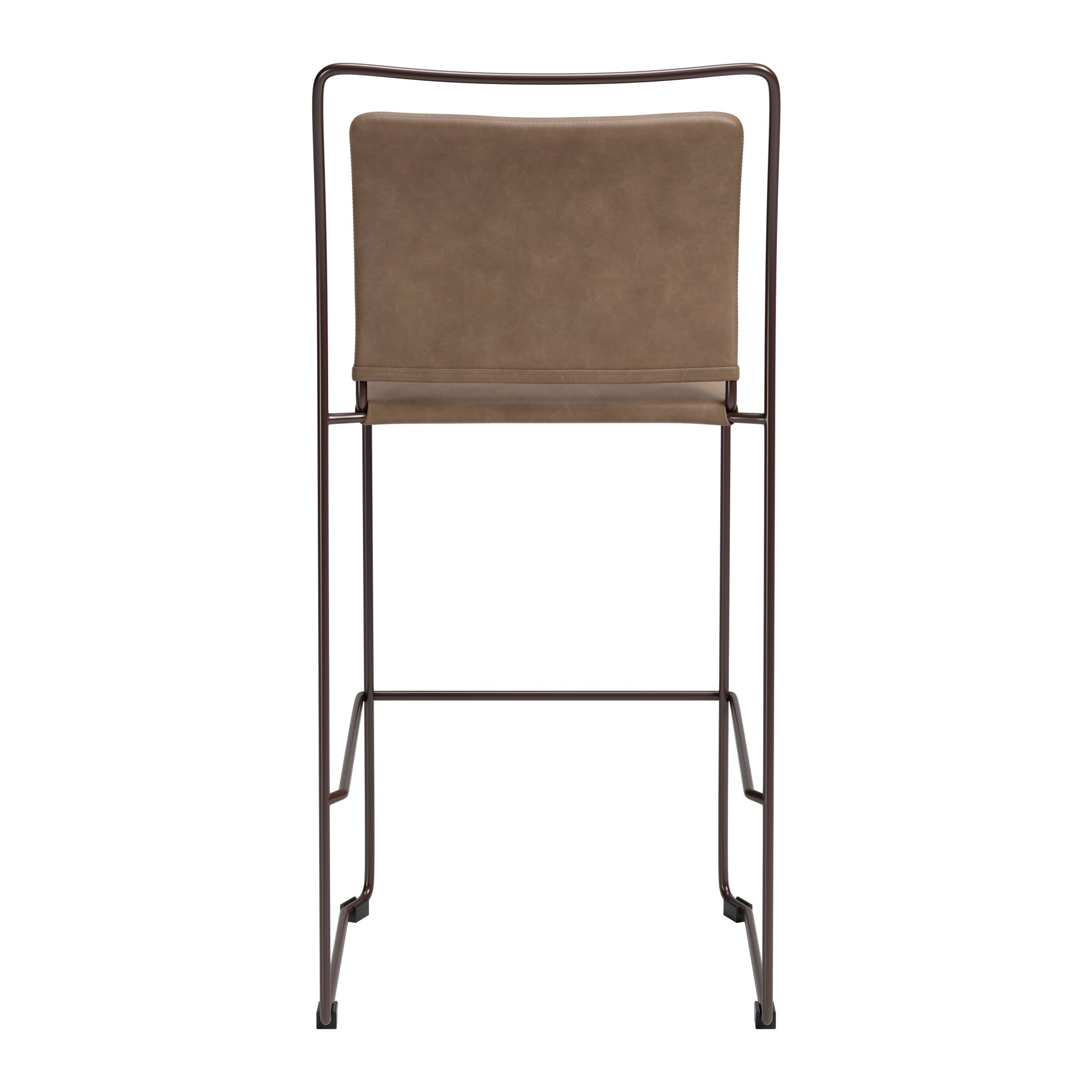 Verbena Barstool (Set of 2) Brown