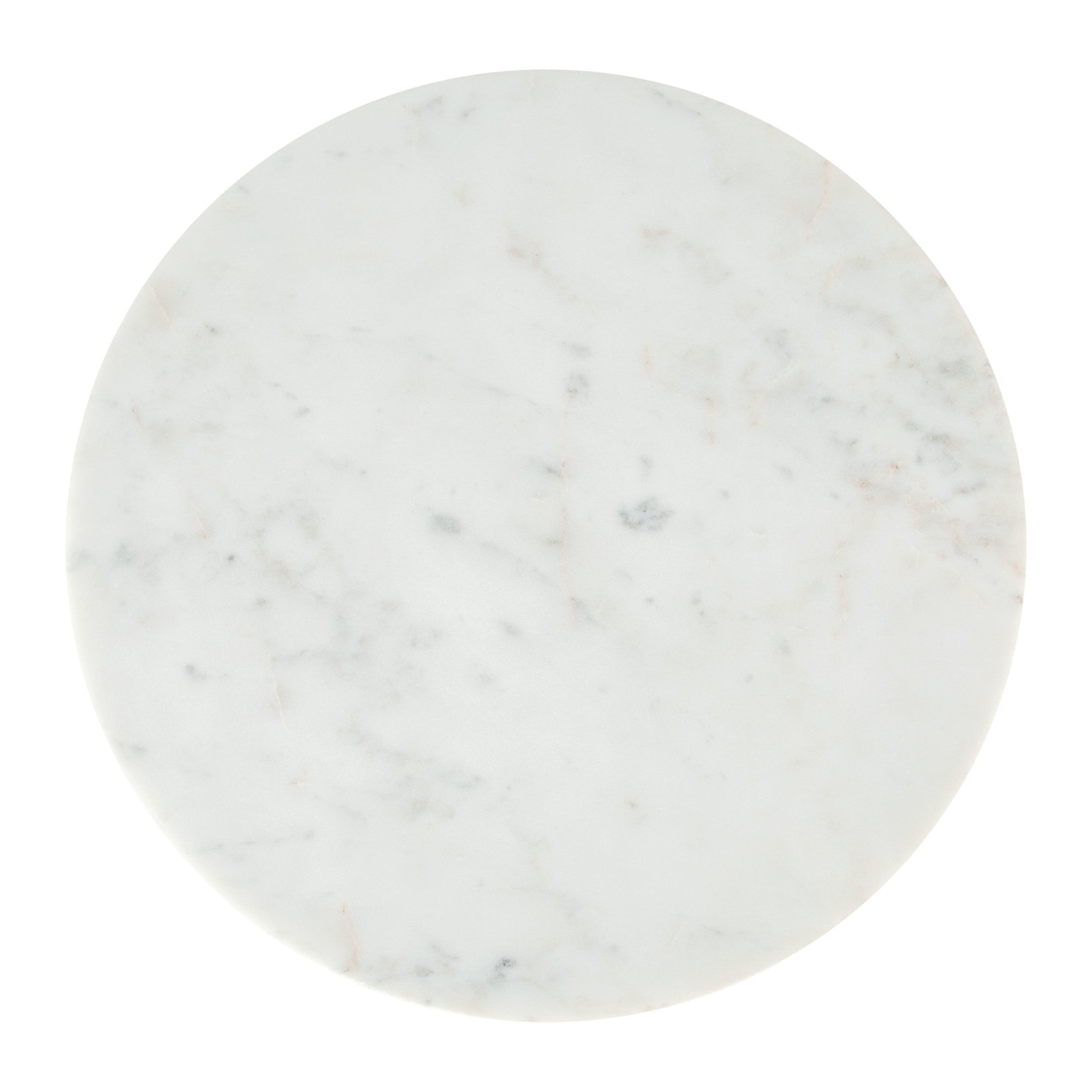 Woozy Side Table White & Black