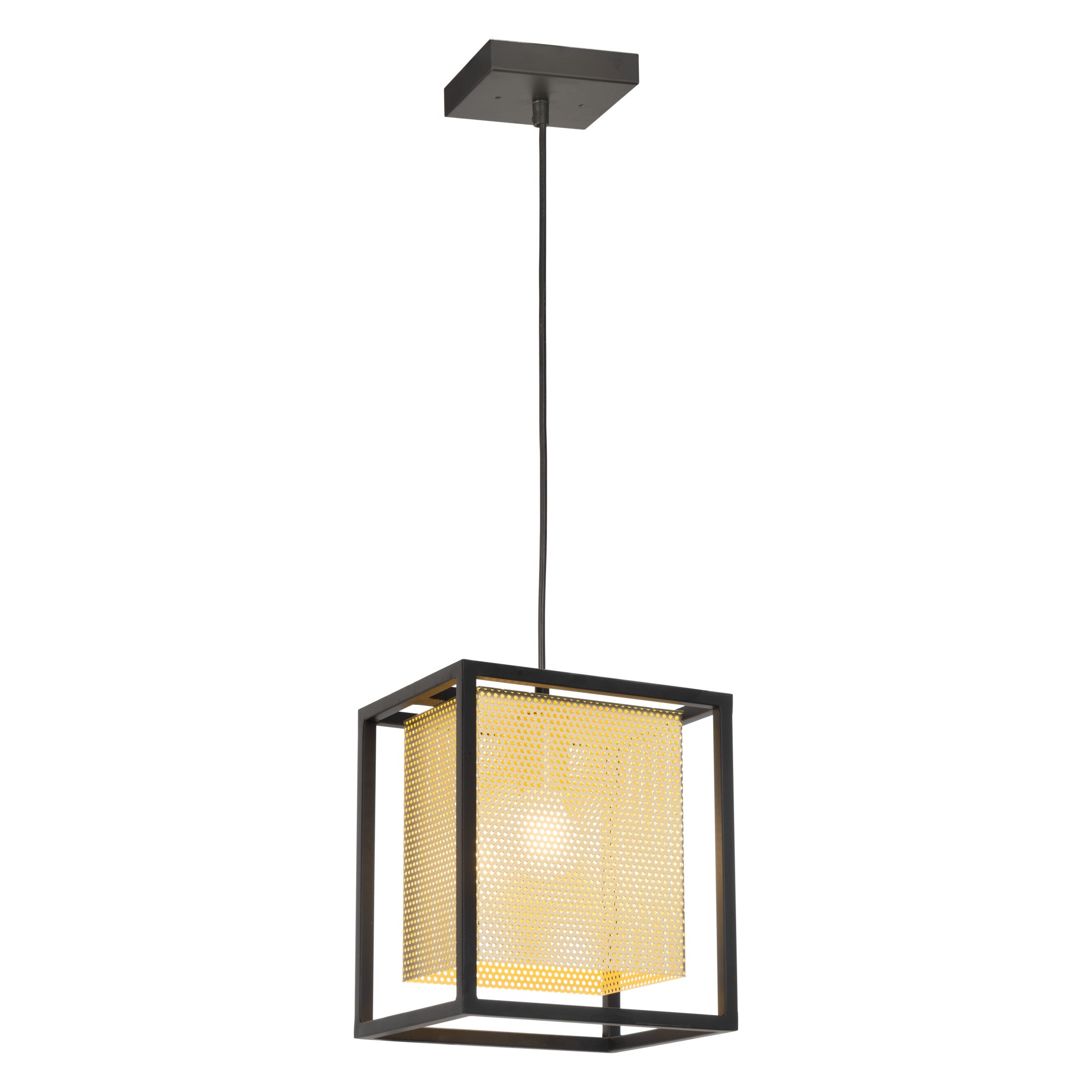 Yves Ceiling Lamp Gold & Black
