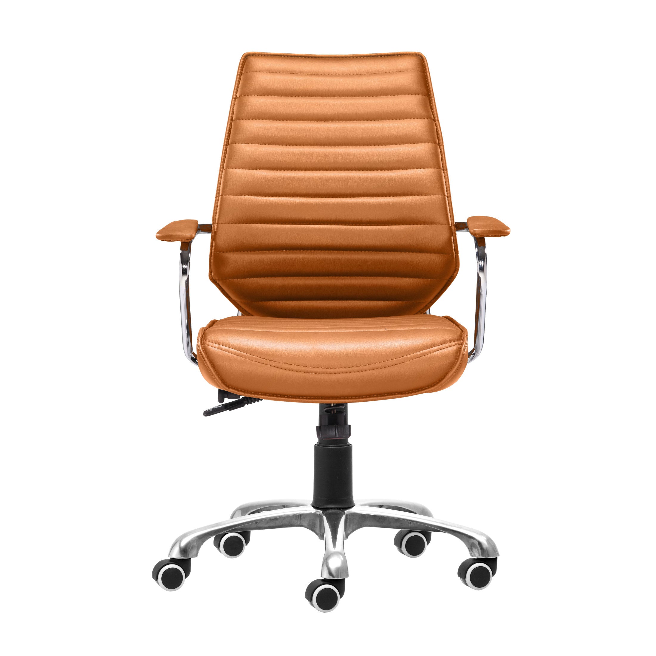 Enterprise Low Back Office Chair Terracota