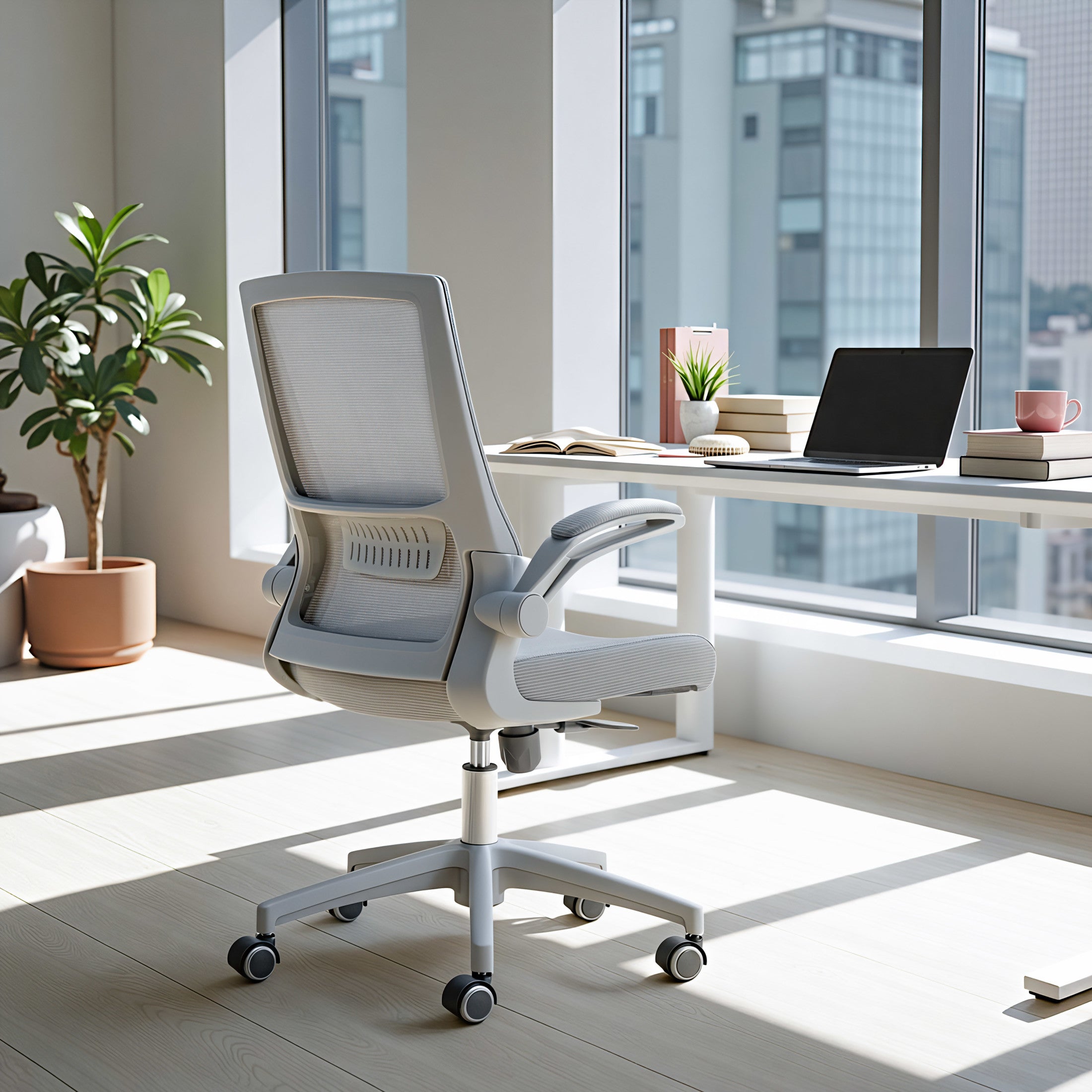 Pater Office Chair Gray