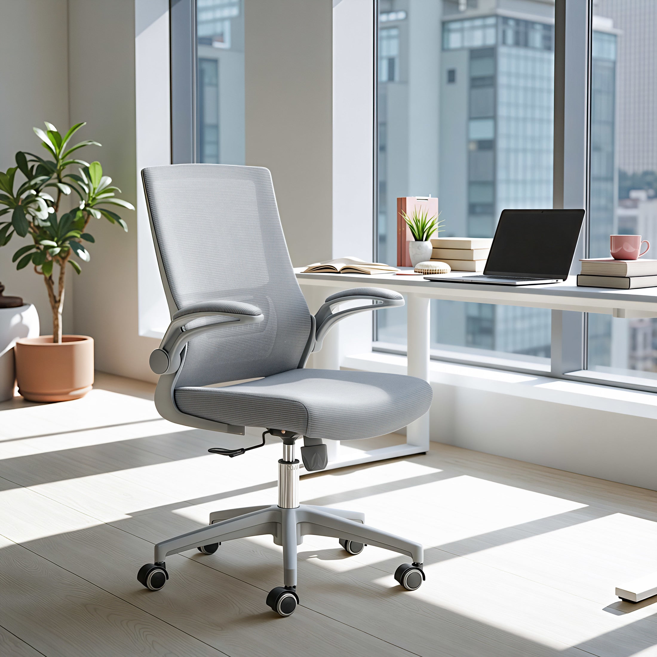 Pater Office Chair Gray