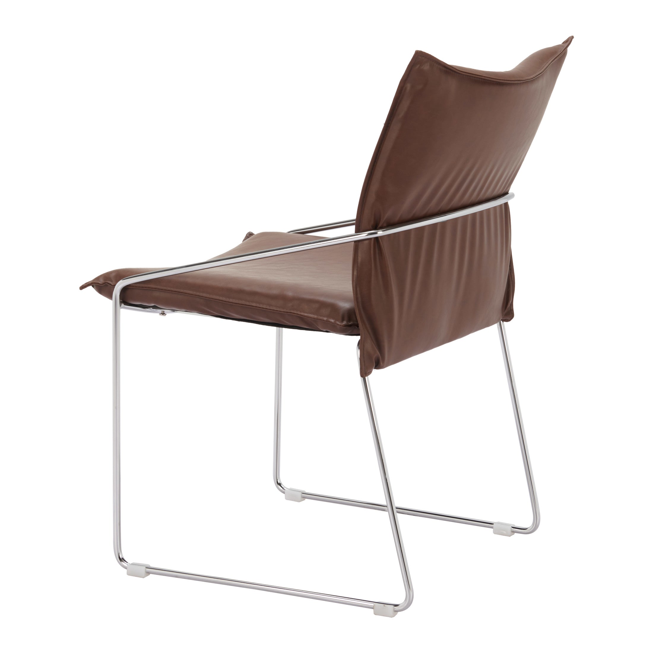 Pola Dining Chair (Set of 2) Brown