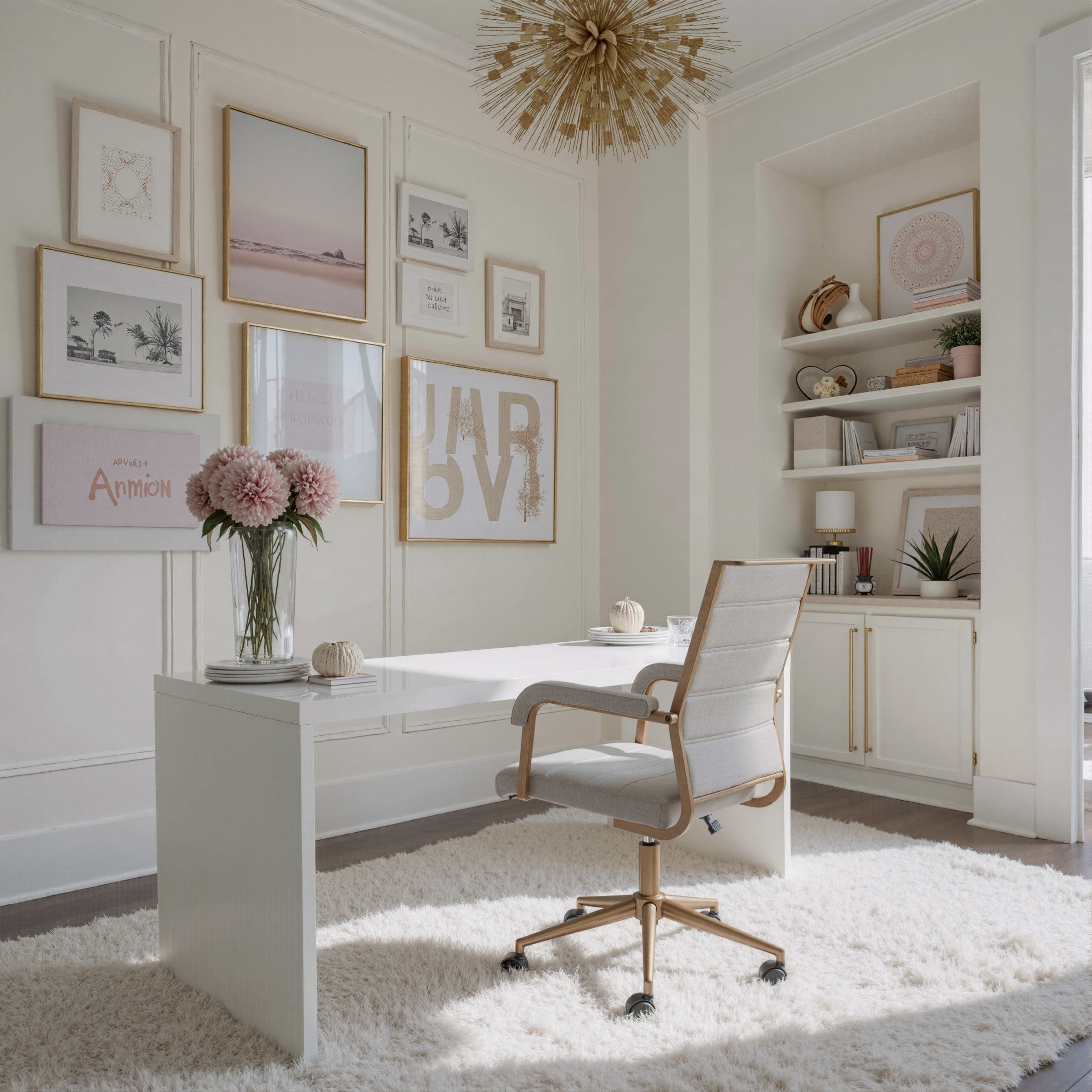 Auction Office Chair Gray