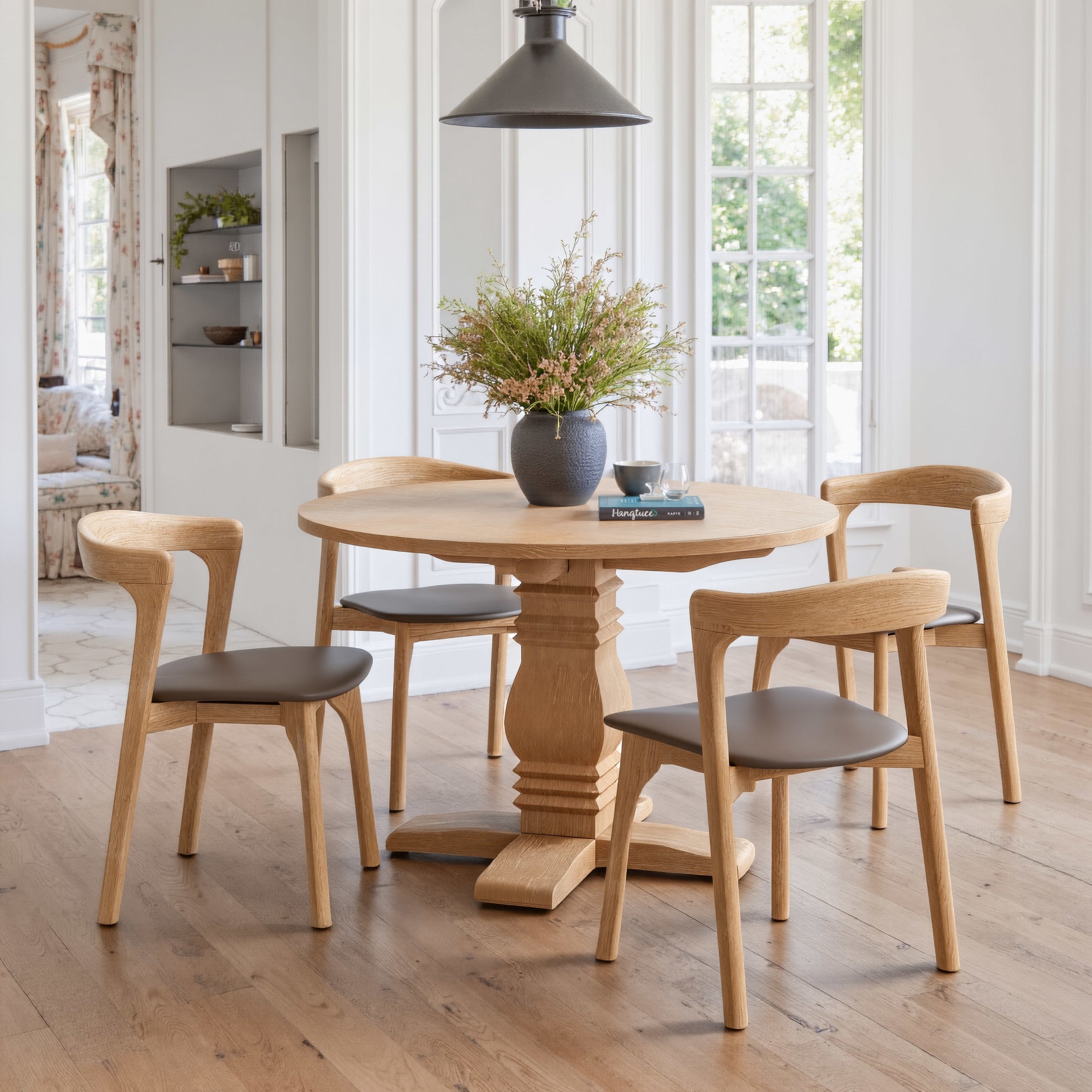 Tabi Dining Table Brown