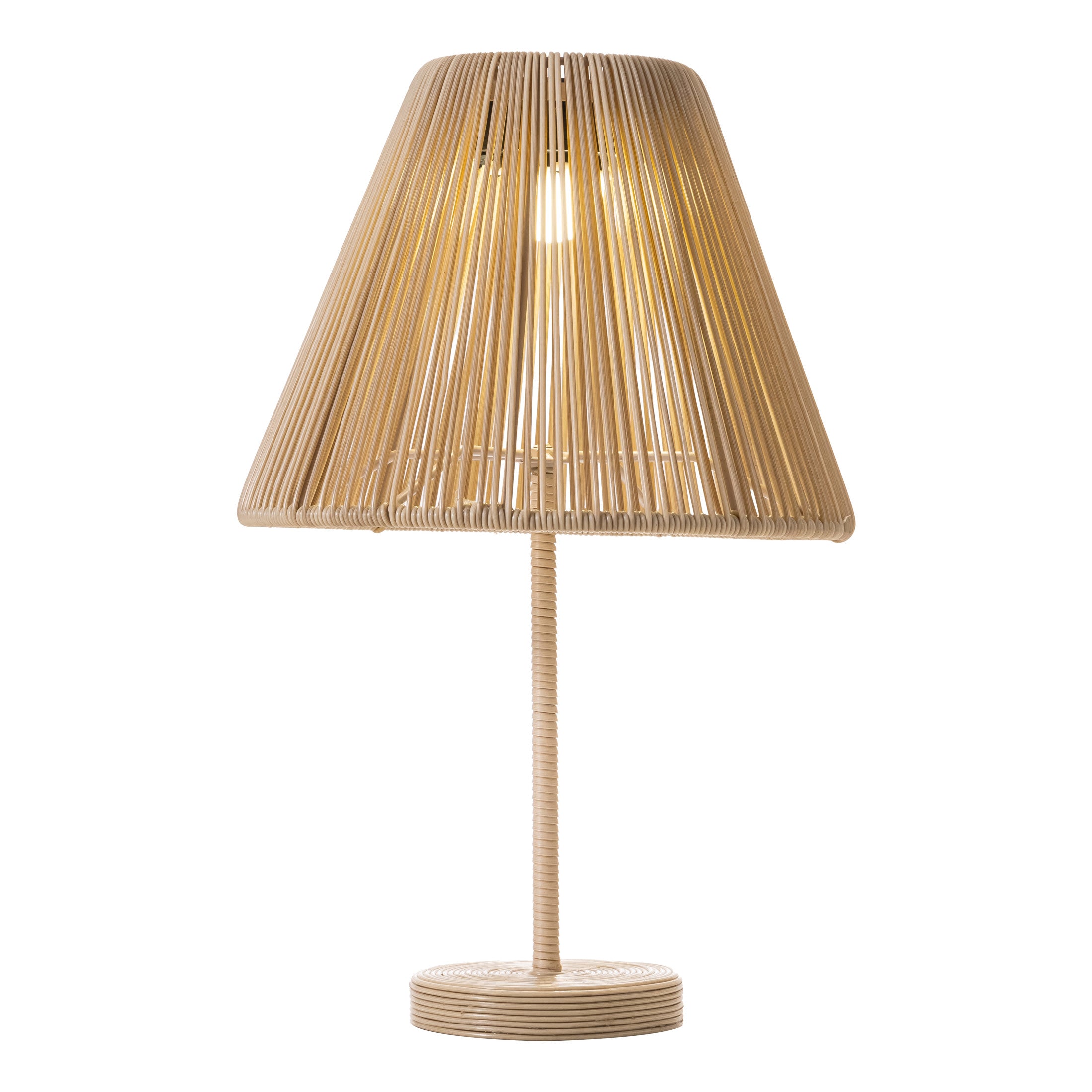 Lumika Solar Table Lamp Beige