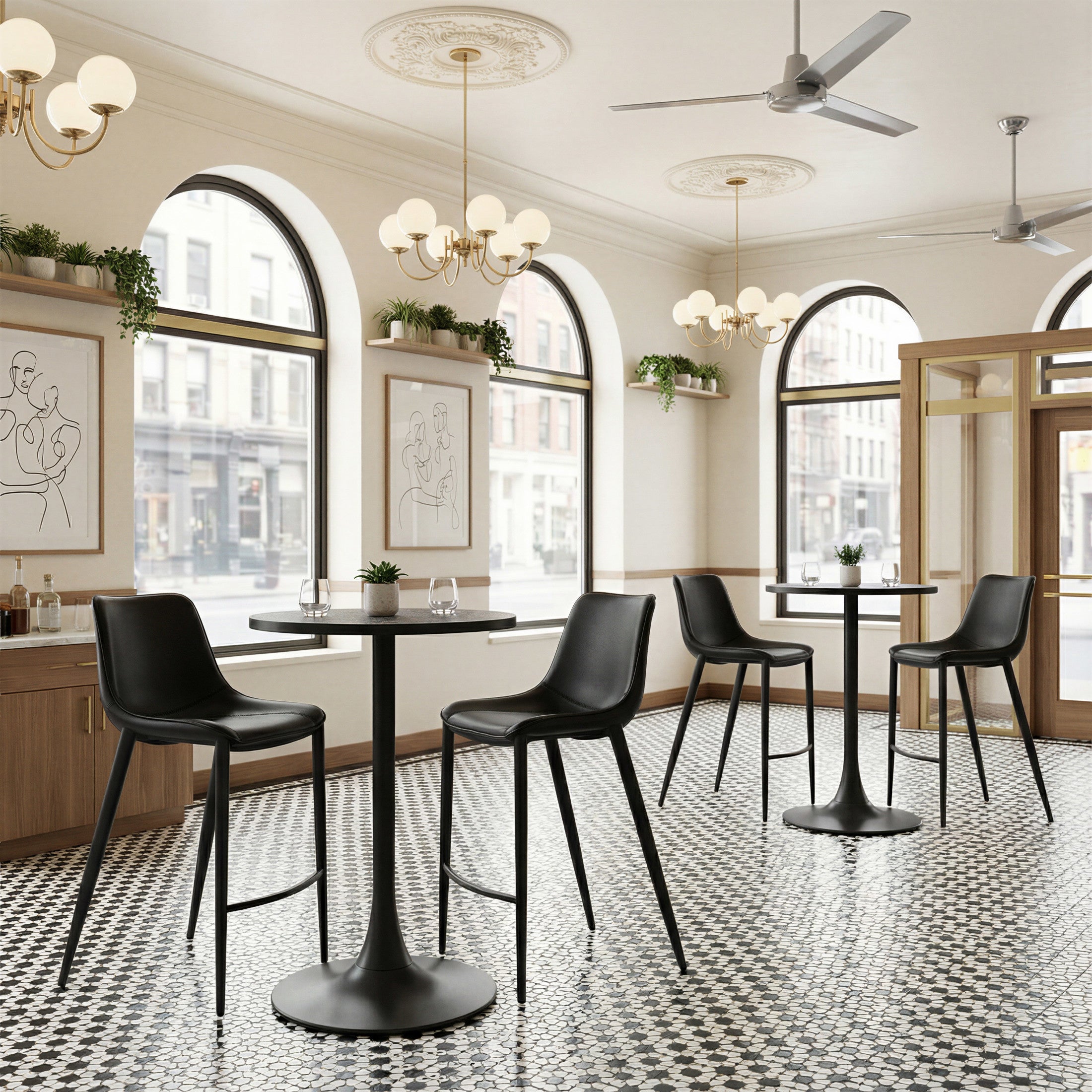 Bite Bar Table Black