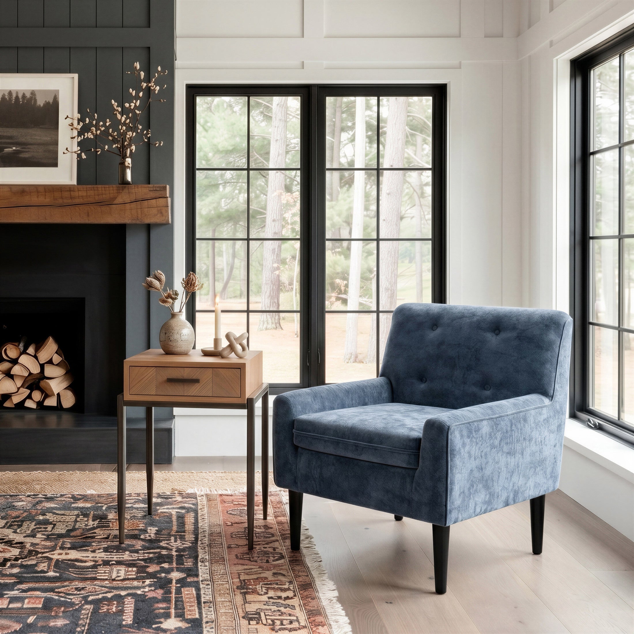 Verec Side Table Natural