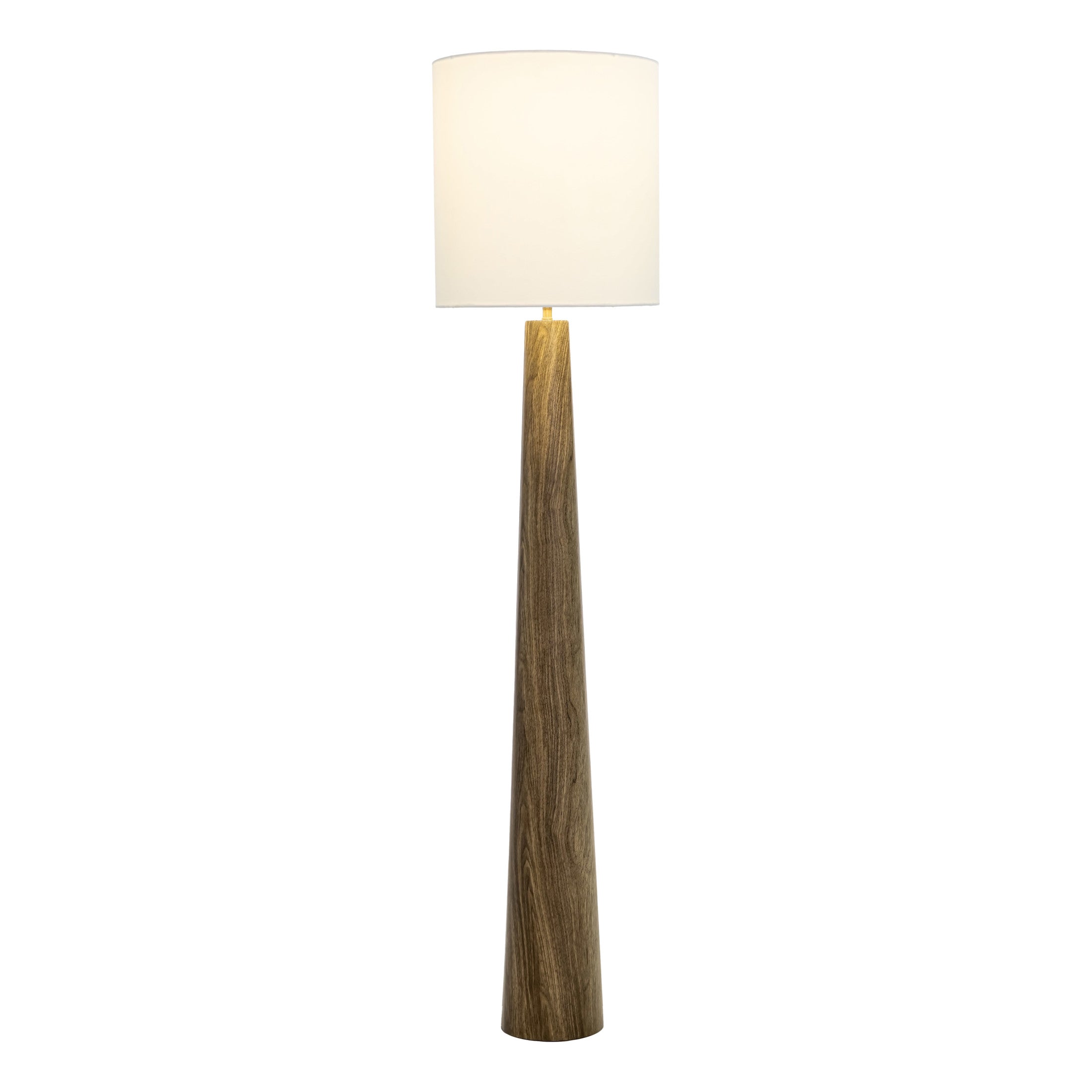 Woonari Solar Floor Lamp Brown