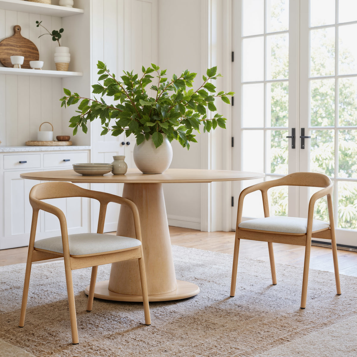 Hosoi Dining Chair Beige