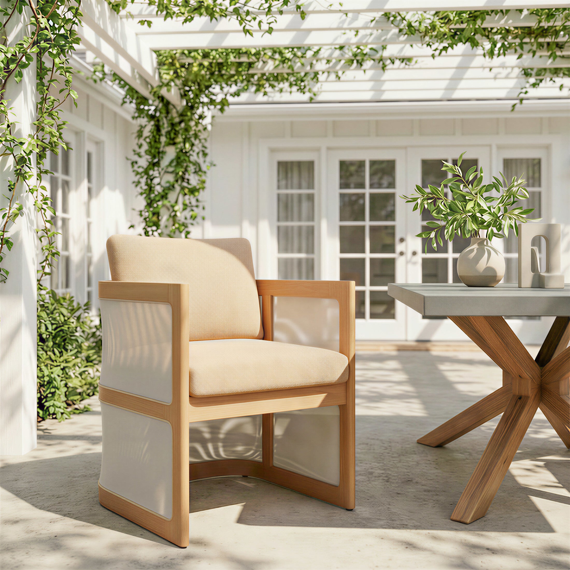 Nue Dining Chair Brown