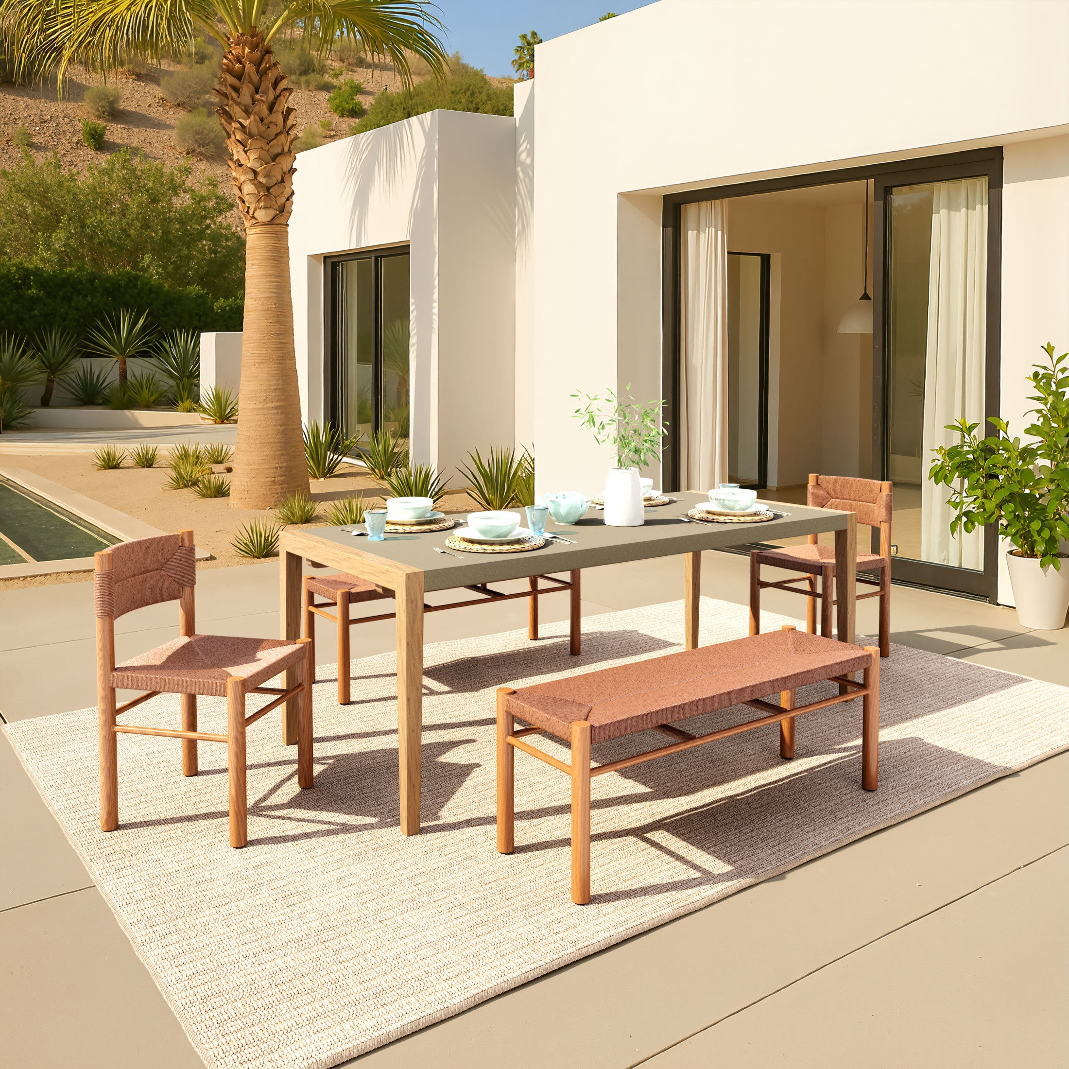 Iska Bench Natural
