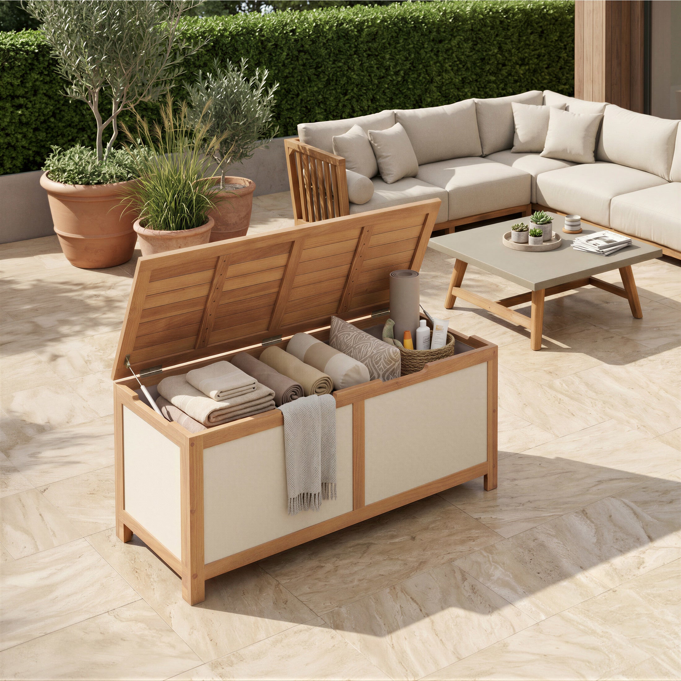 Valtan Storage Chest Natural