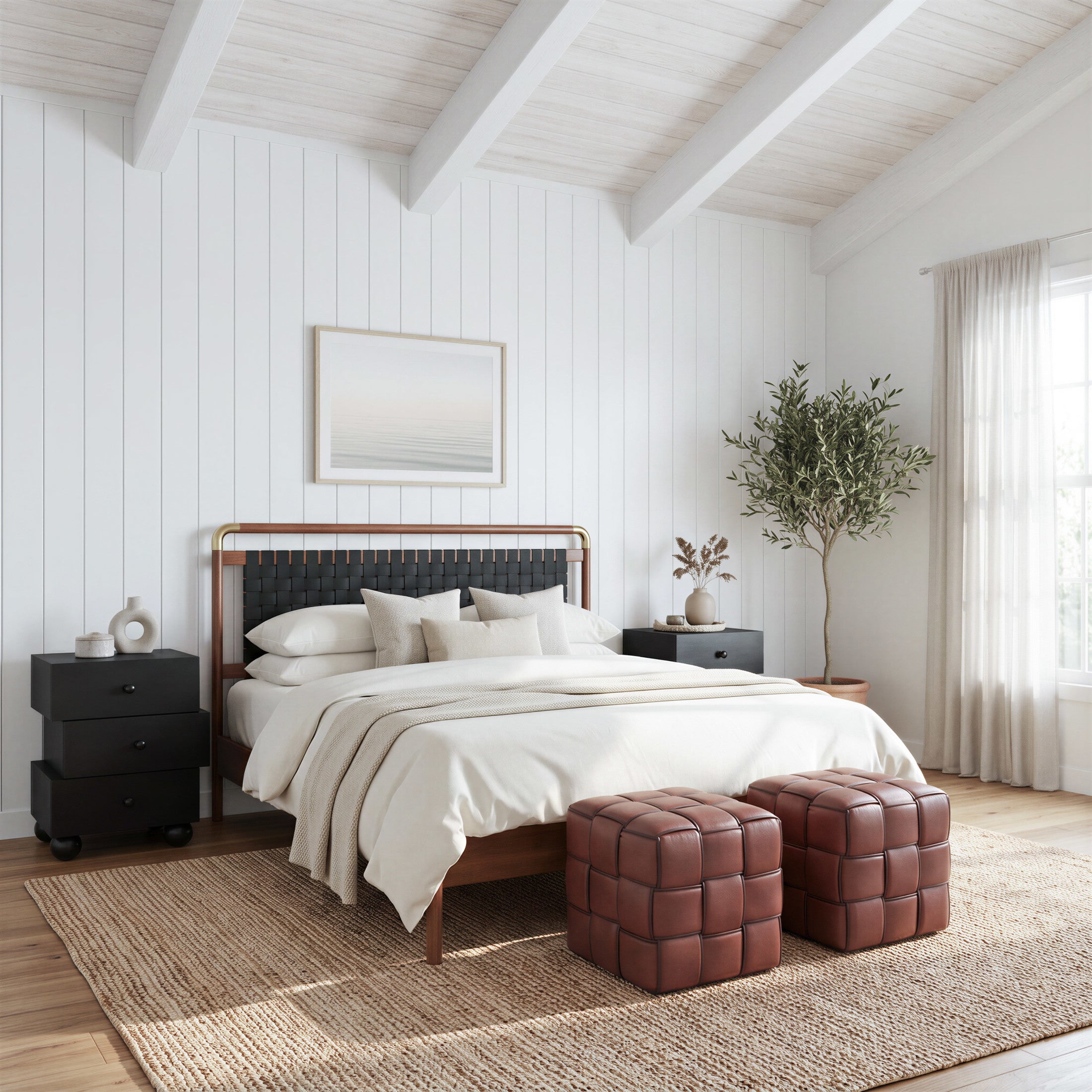Zare Ottoman Brown