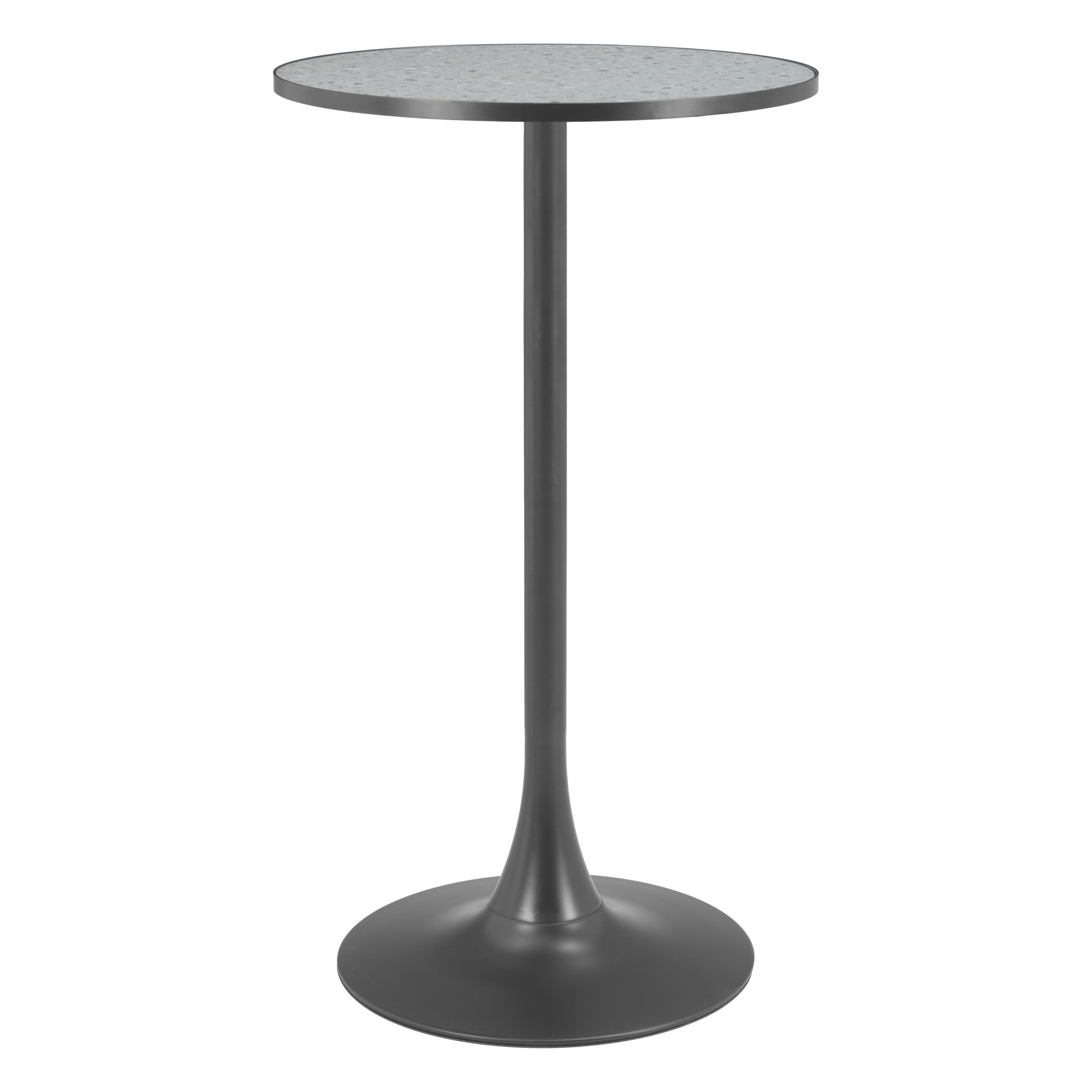 Bite Bar Table Gray & Black