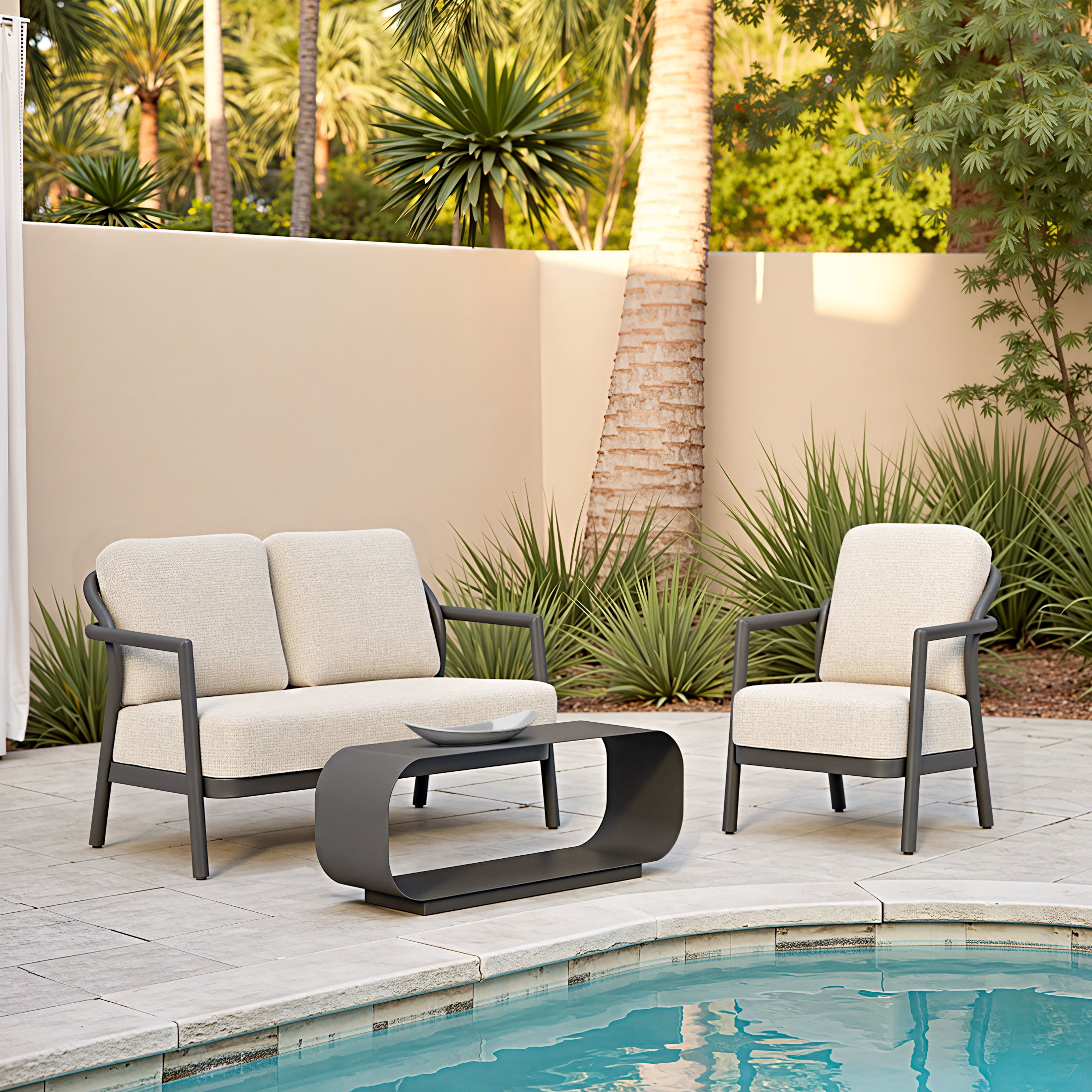Rein Loveseat Beige