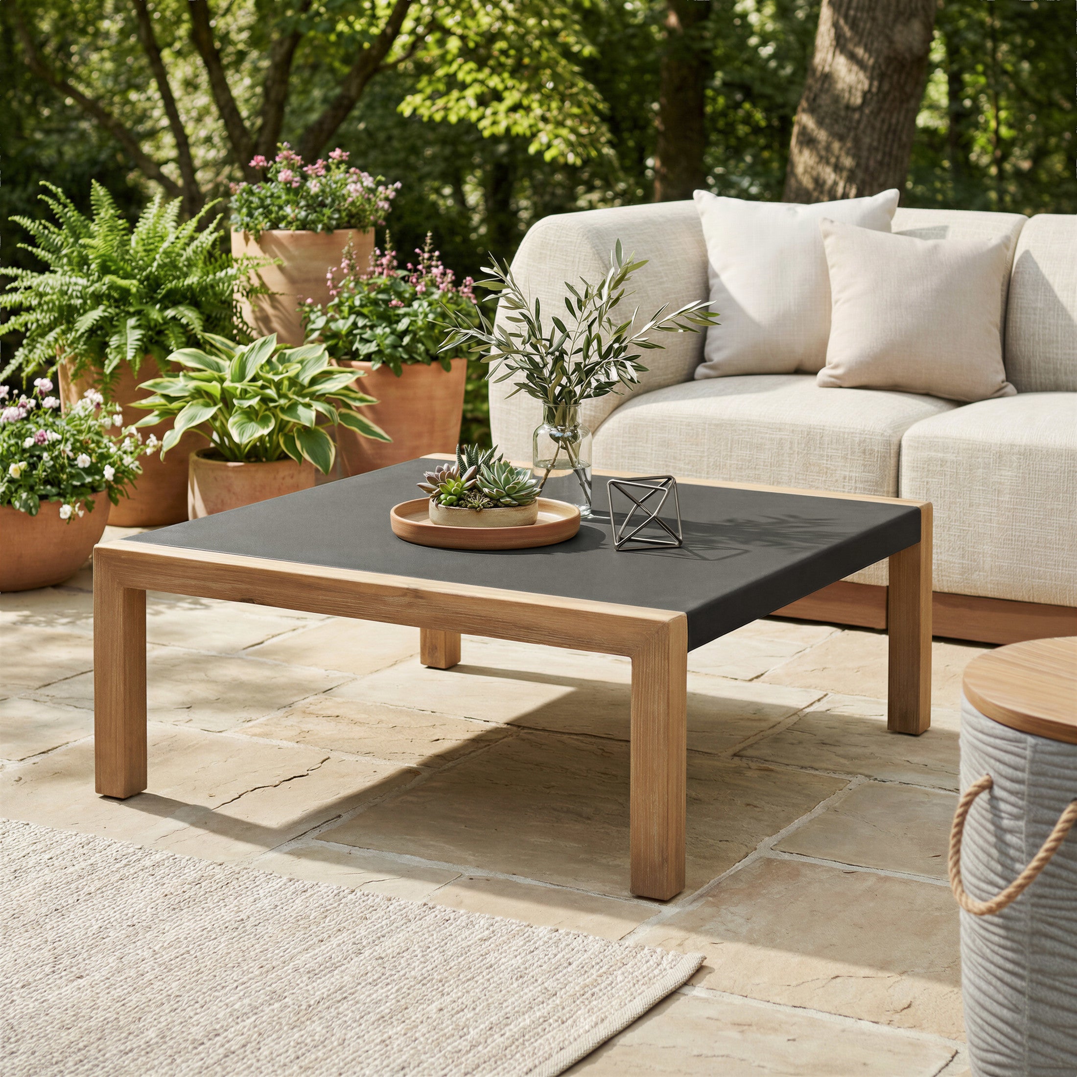 Teras Coffee Table Gray