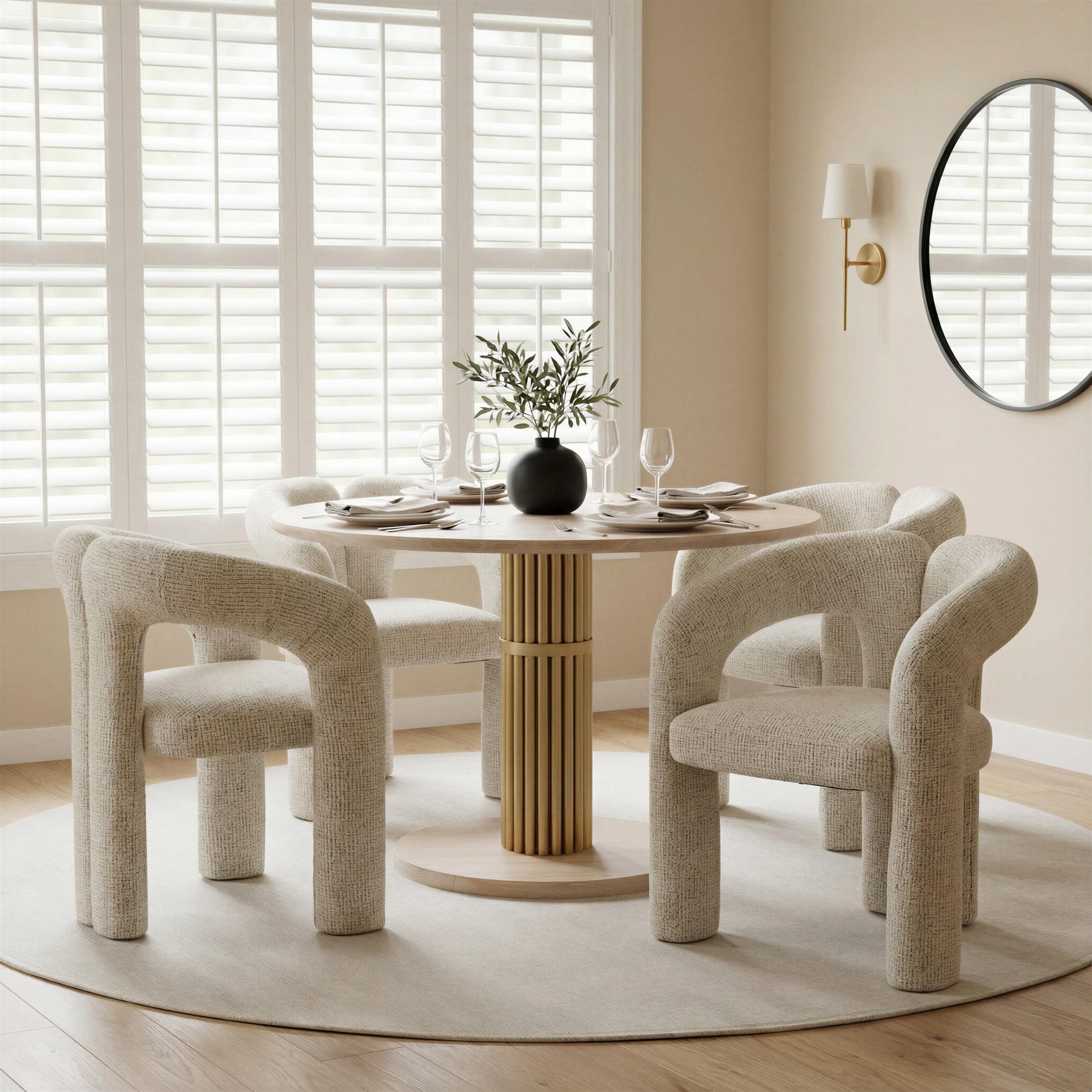 Buis Dining Chair Gray