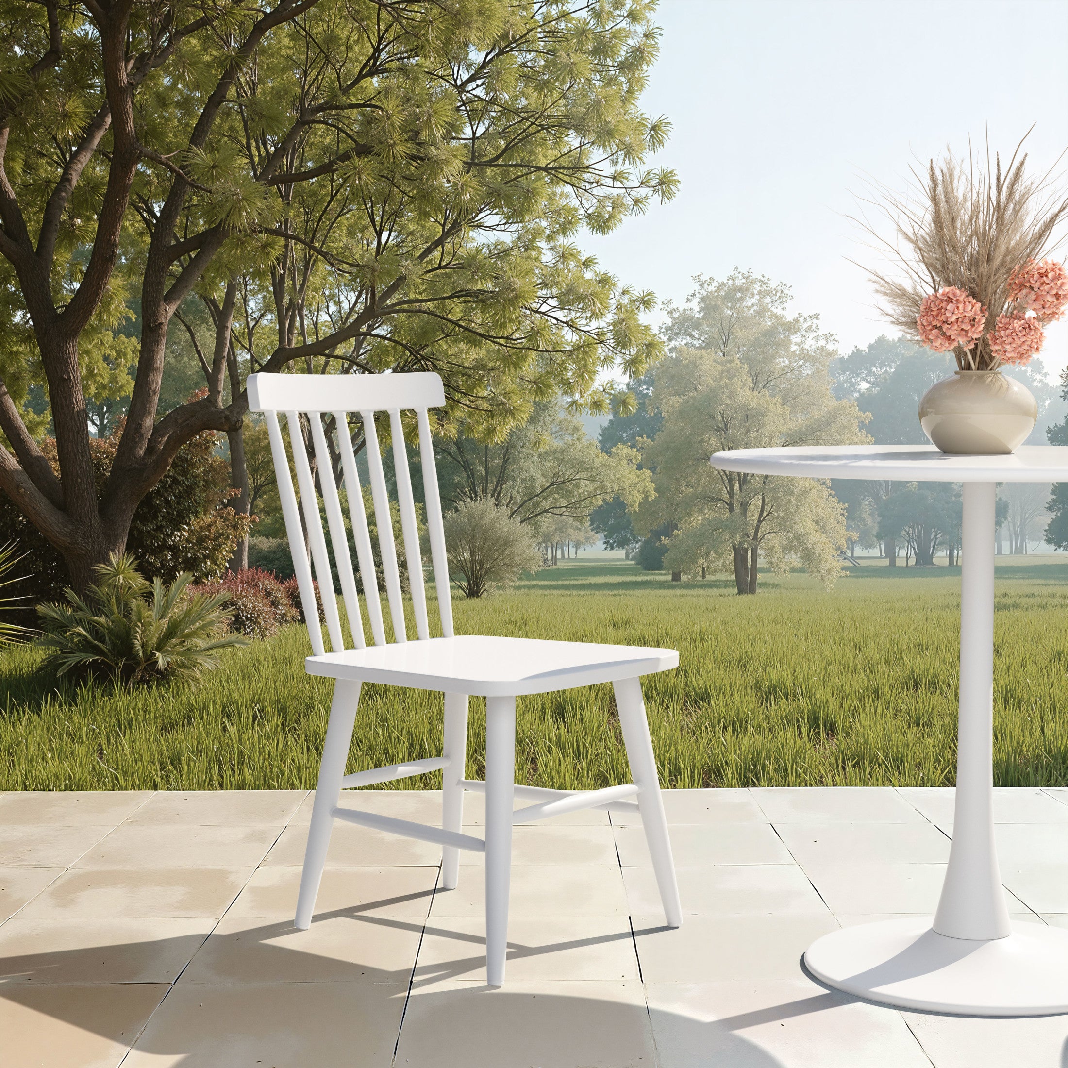 Zeilen Dining Chair (Set of 2) White