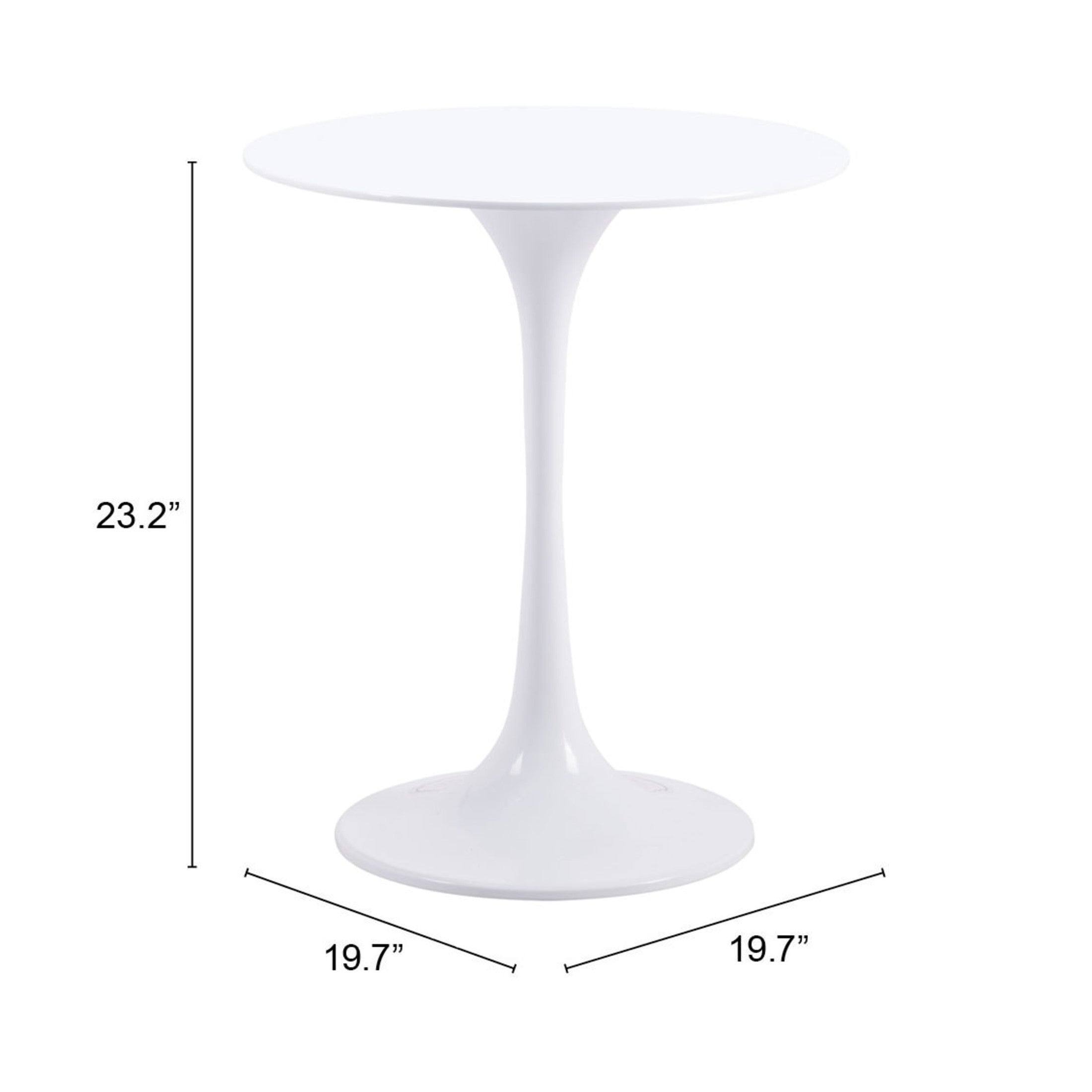 Wilco Side Table White