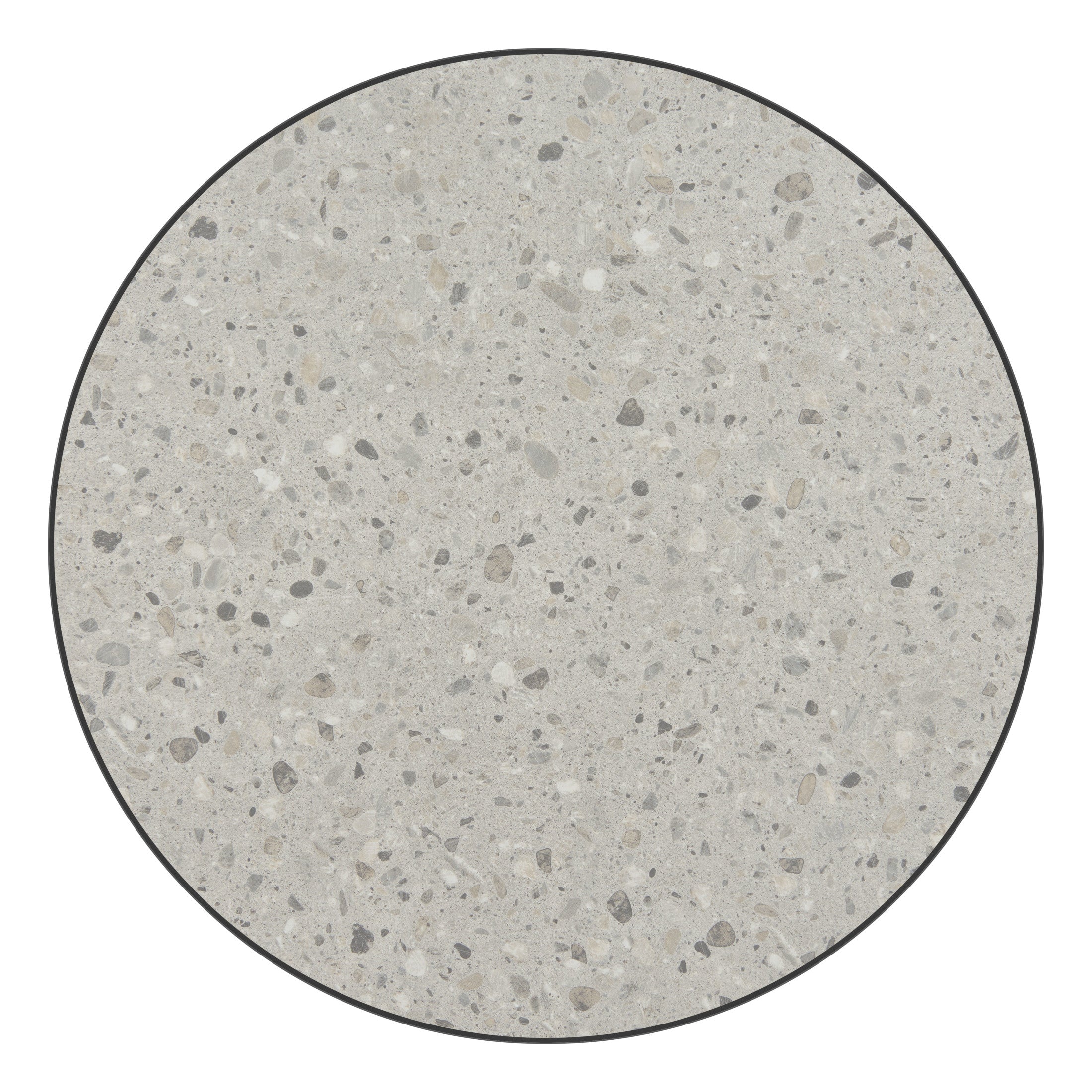 Bite Bistro Table Gray & Black