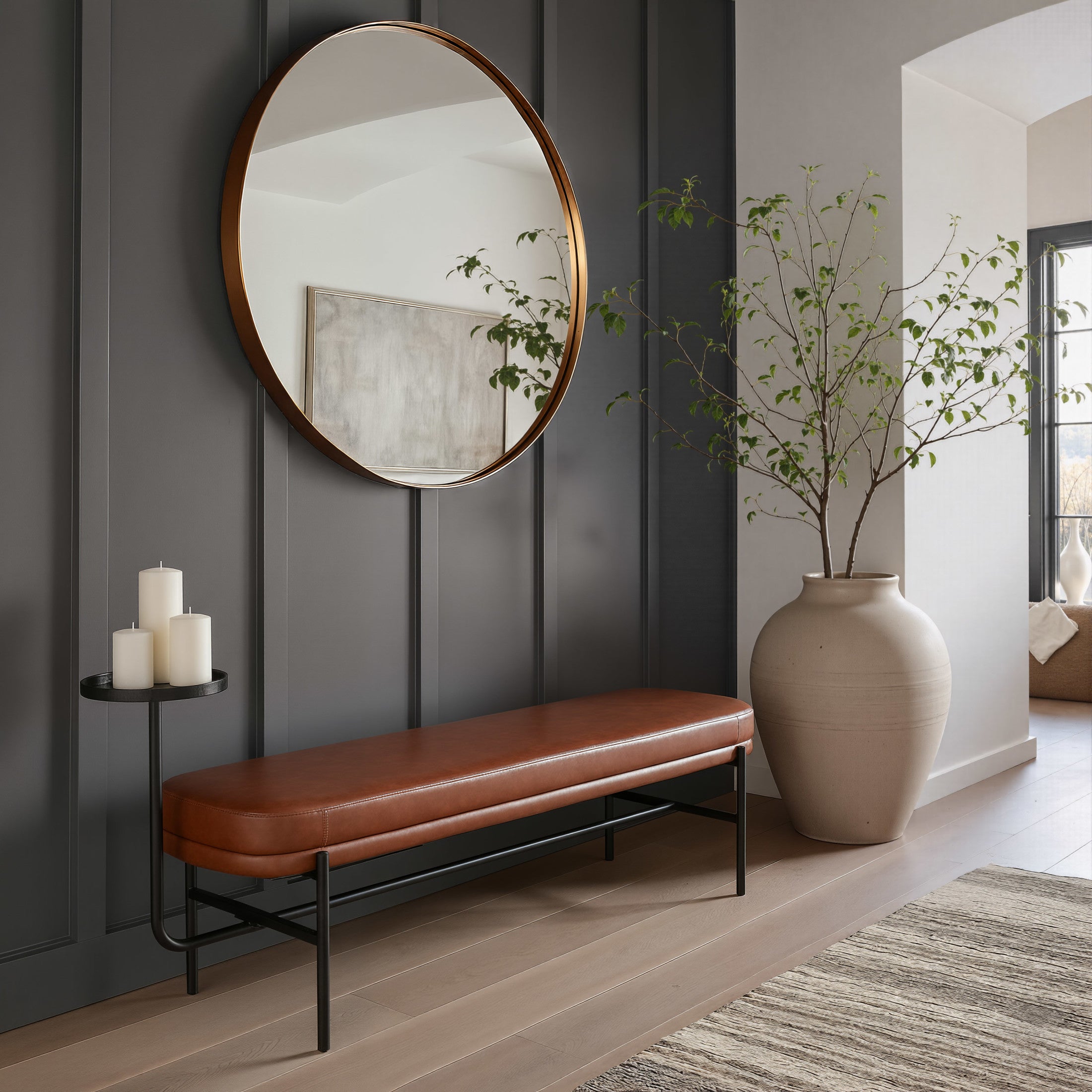Ploce Bench Brown