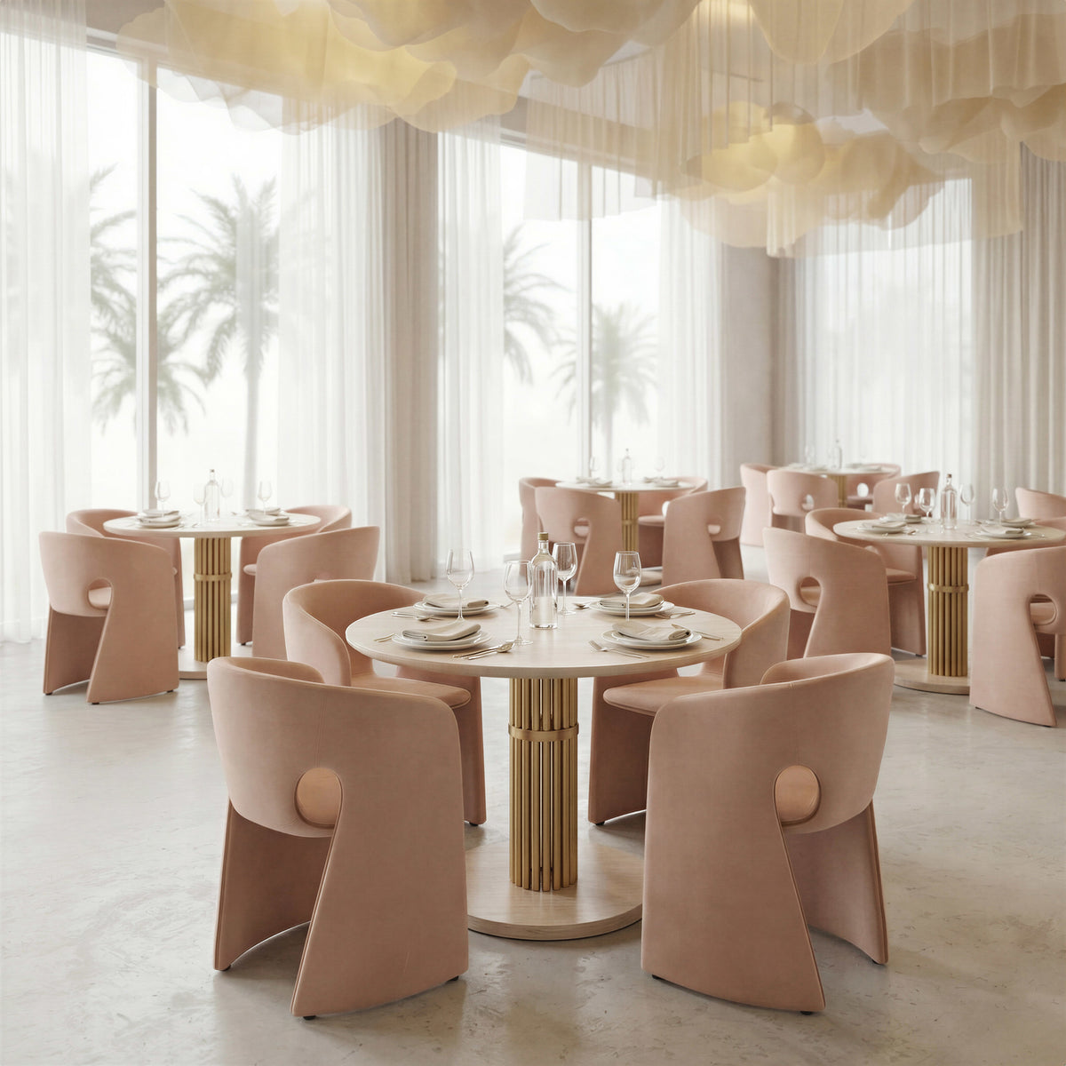 Rosyth Dining Chair Tan