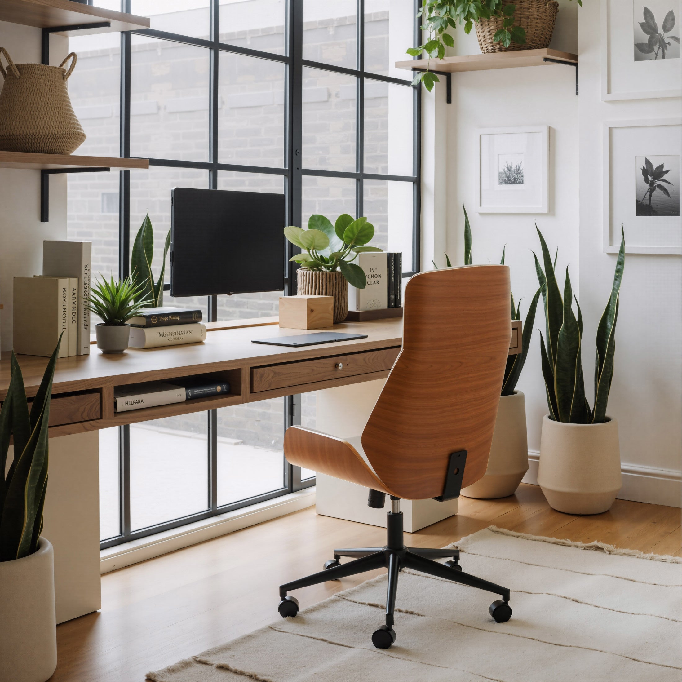 Flex High Back Office Chair White