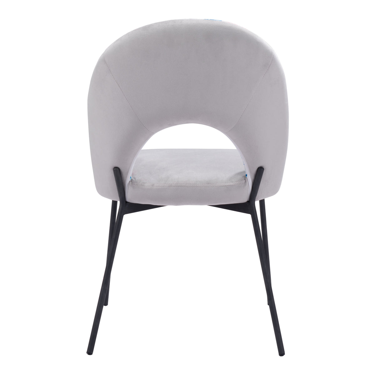 Torrey Dining Chair (Set of 2) Multicolor Print & Gray