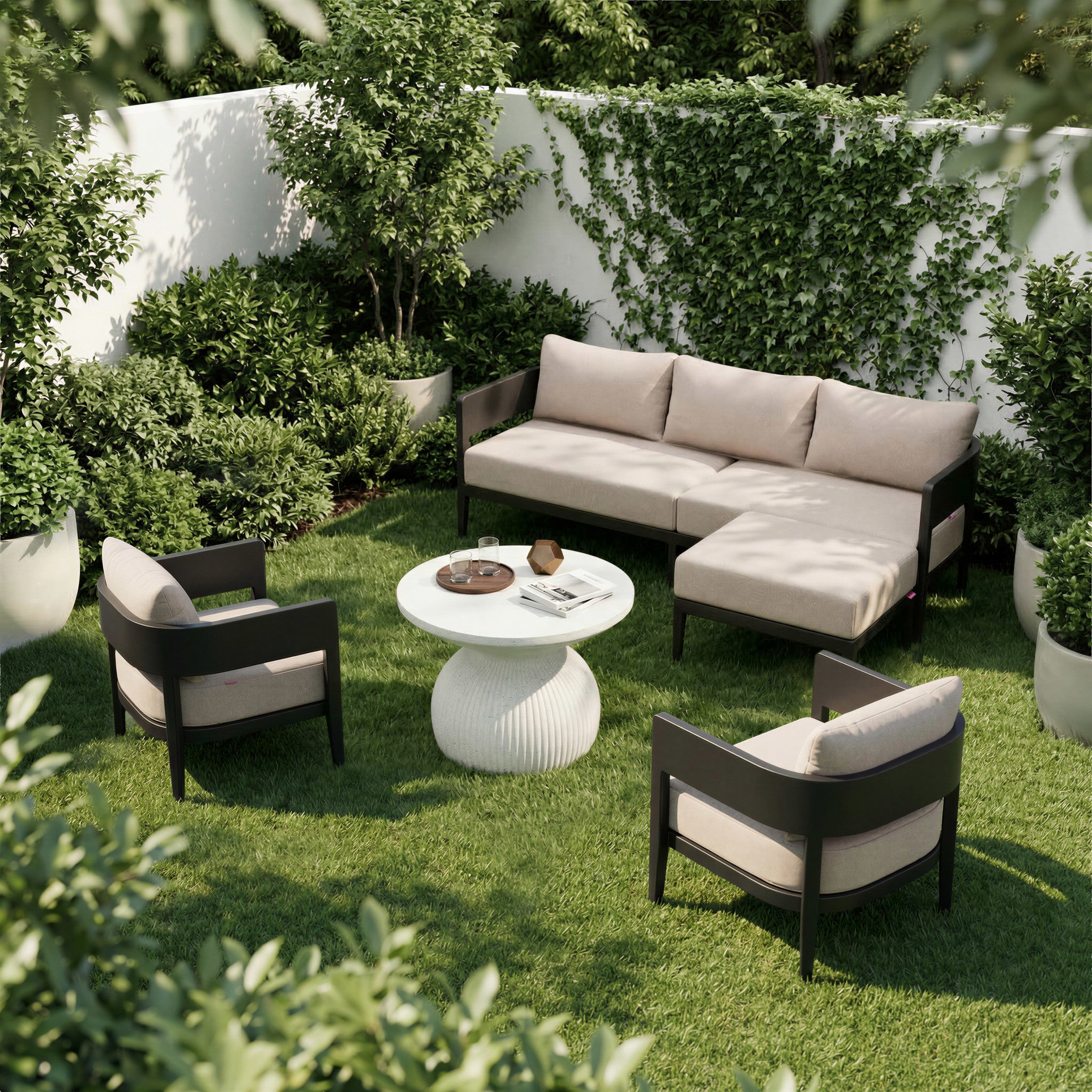 Corza Coffee Table White