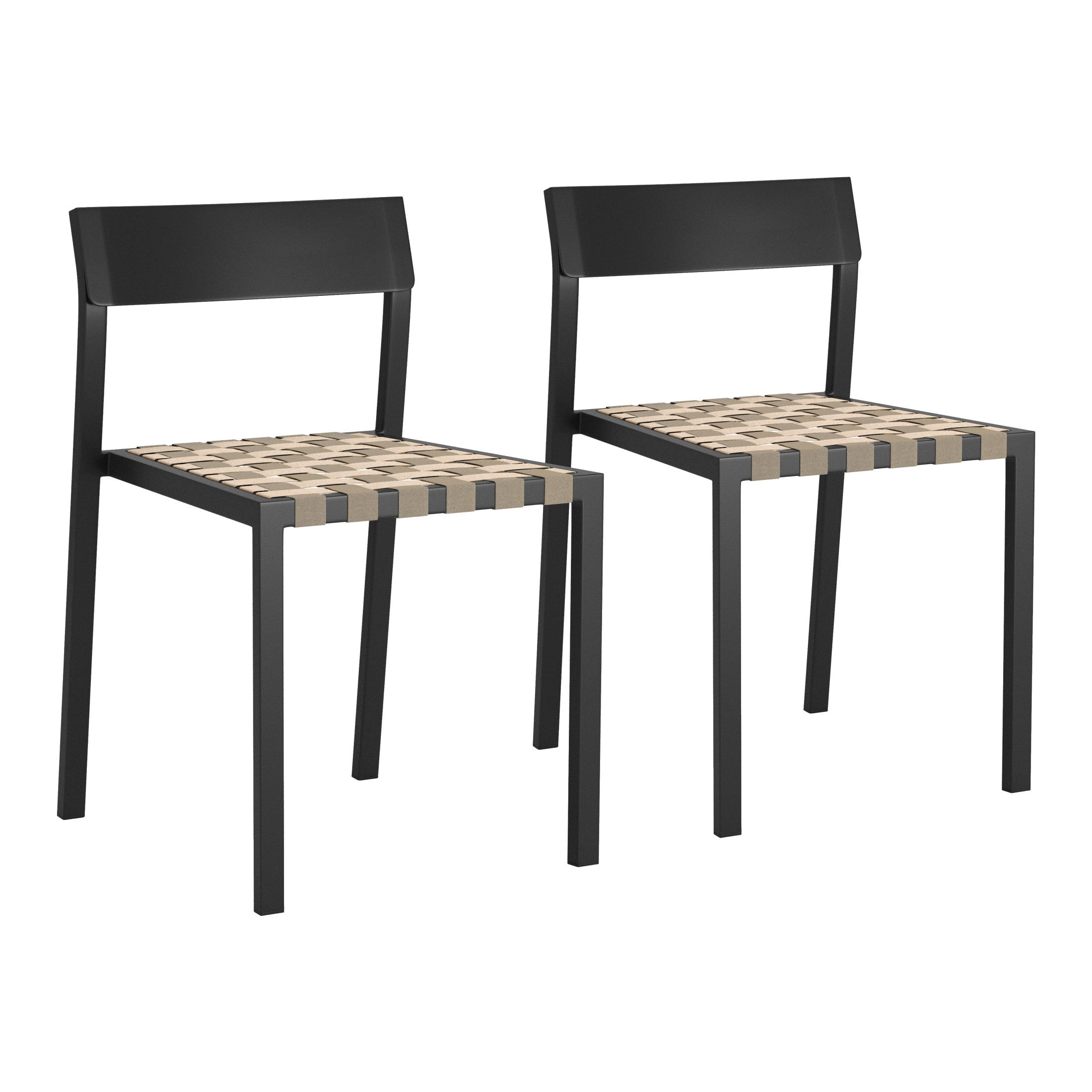 Draco Dining Chair (Set of 2) Black