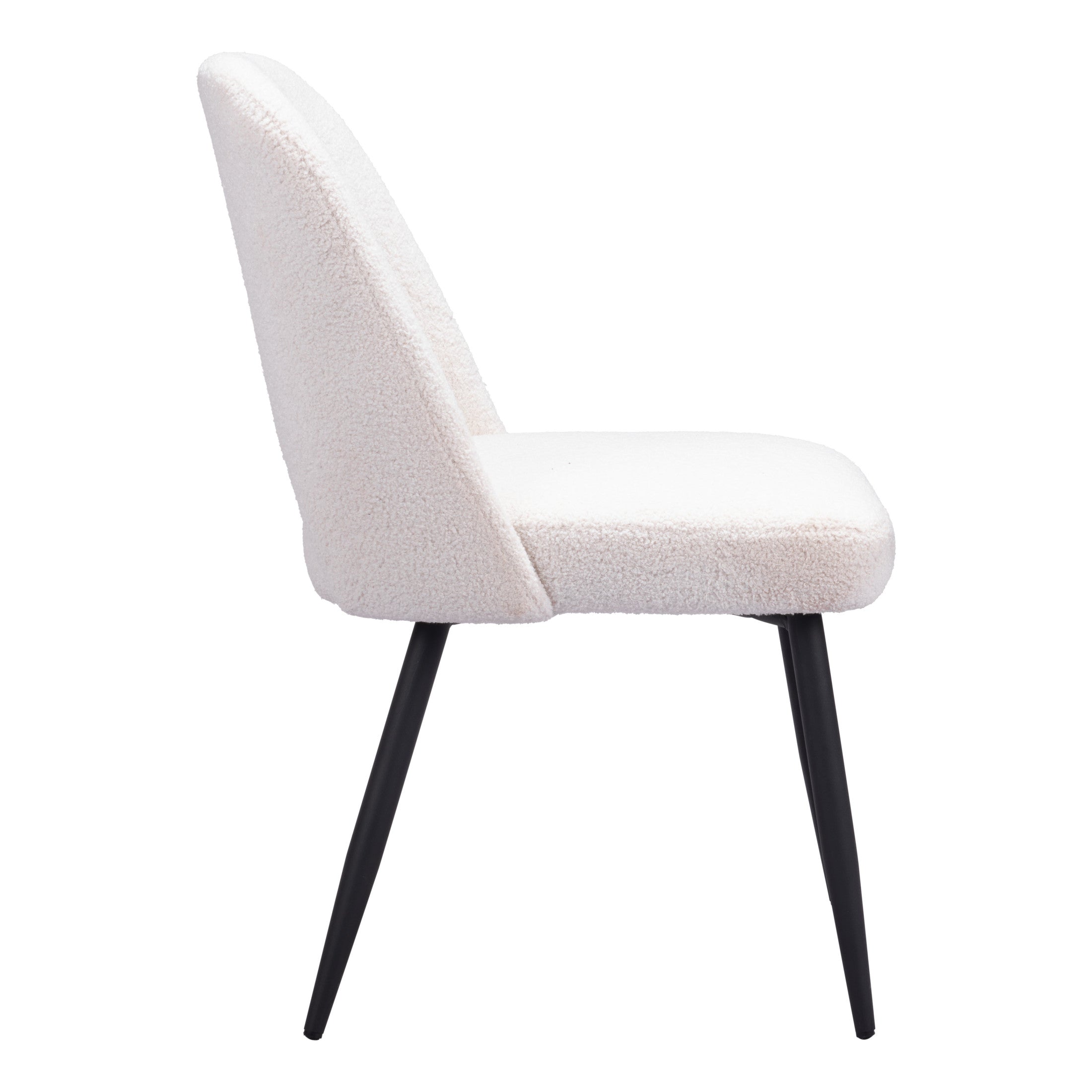 Teddy Dining Chair (Set of 2) Ivory