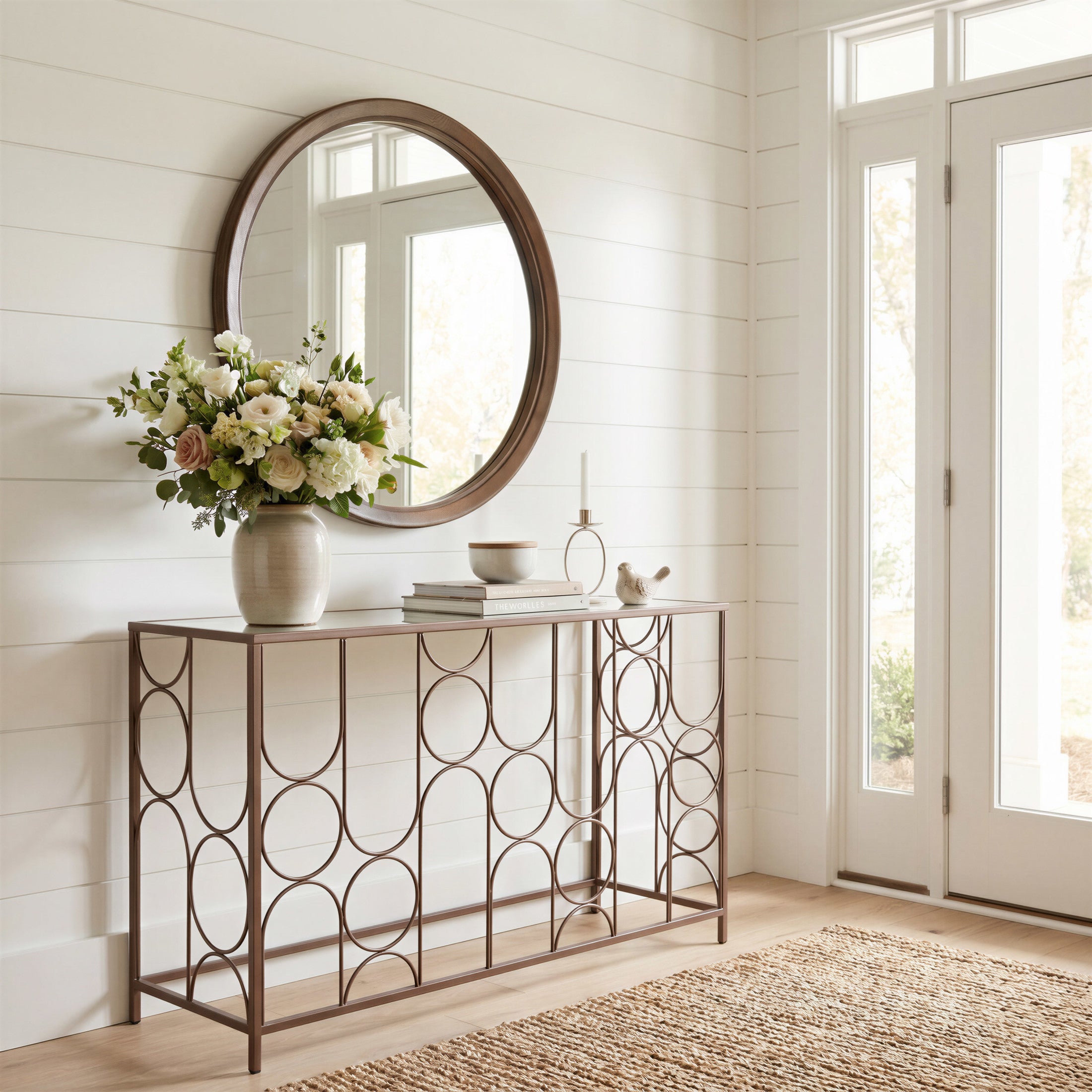 Convale Console Table Bronze