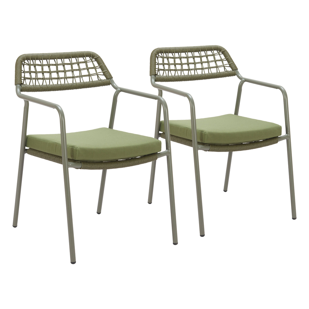Rio Dining Chair (Set of 2) Green