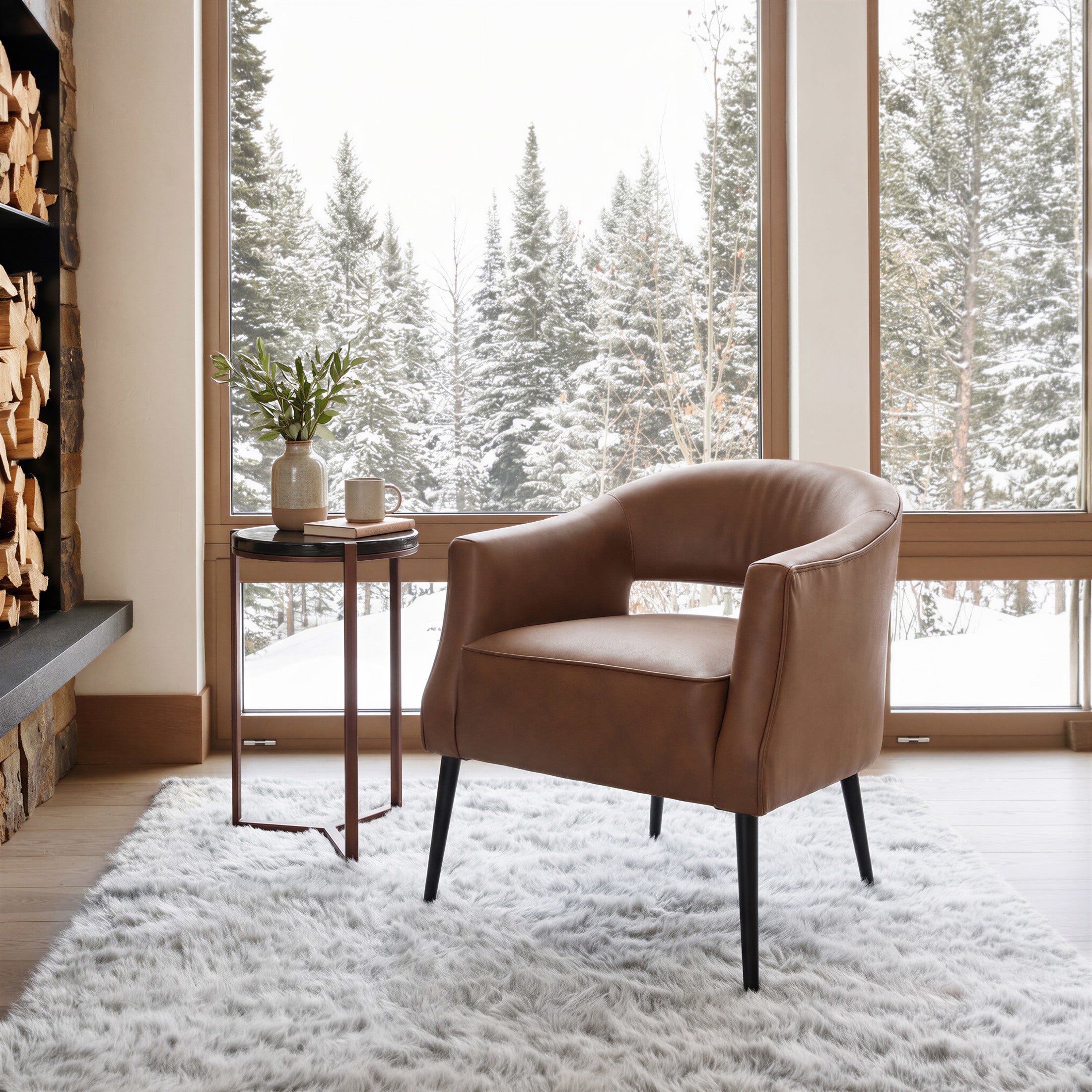 Berkeley Accent Chair Vintage Brown