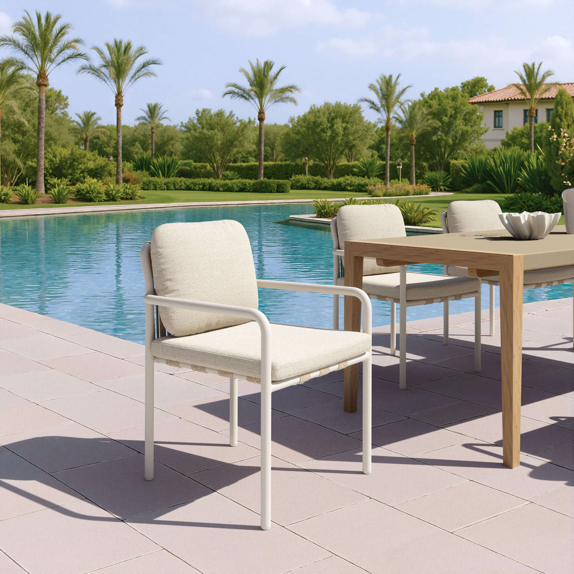 Aite Dining Chair (Set of 2) Beige