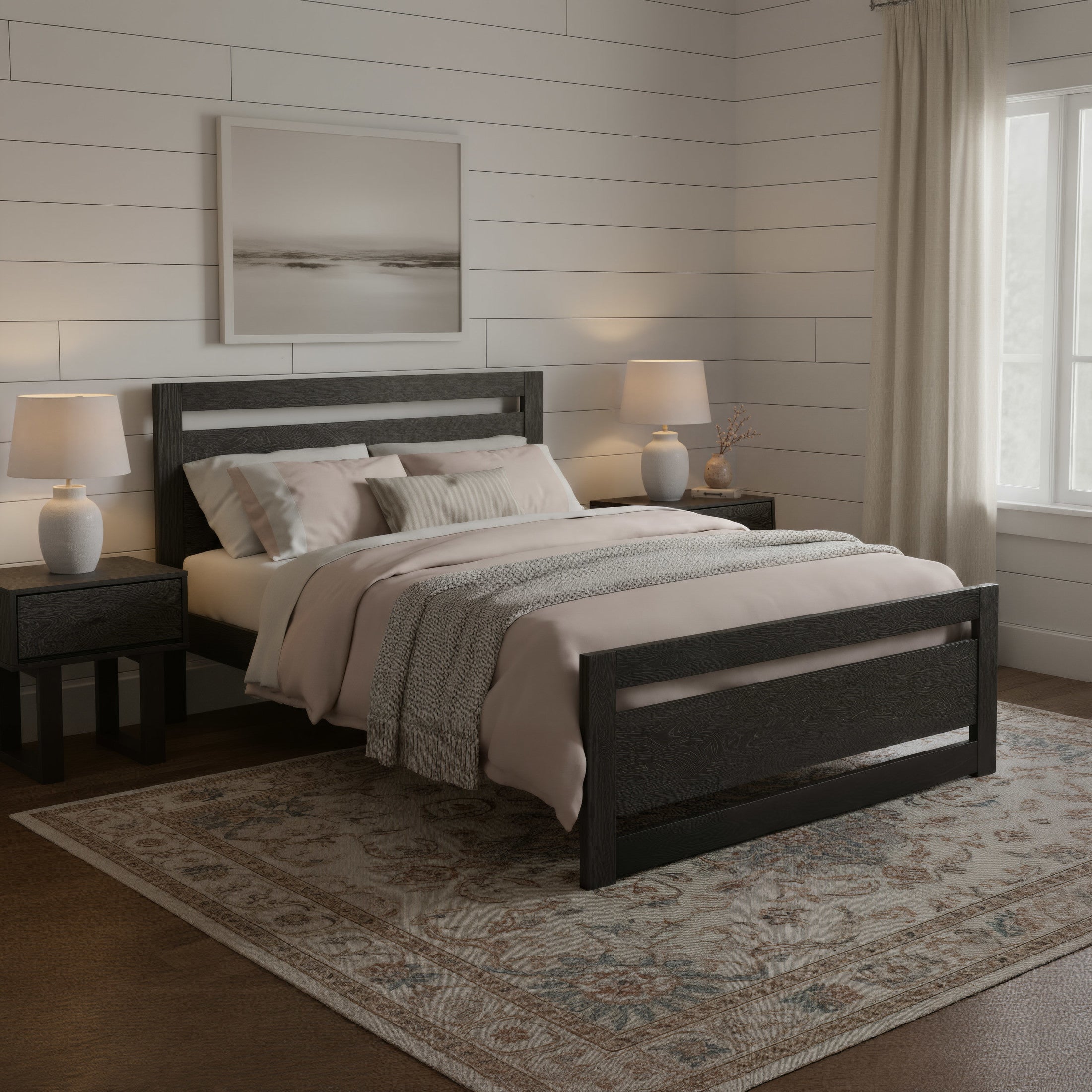 Gus Nightstand Black
