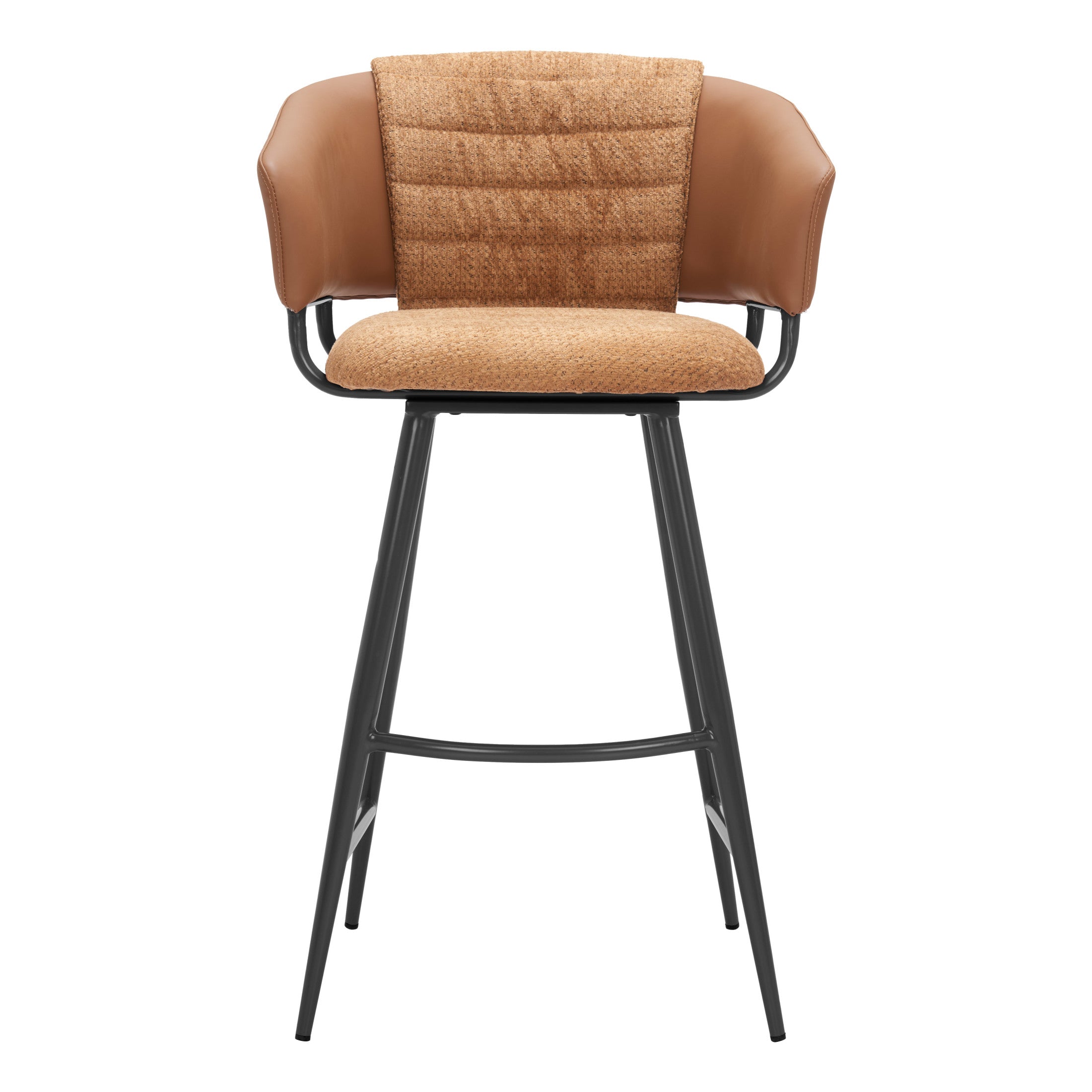 Juno Barstool (Set of 2) Brown