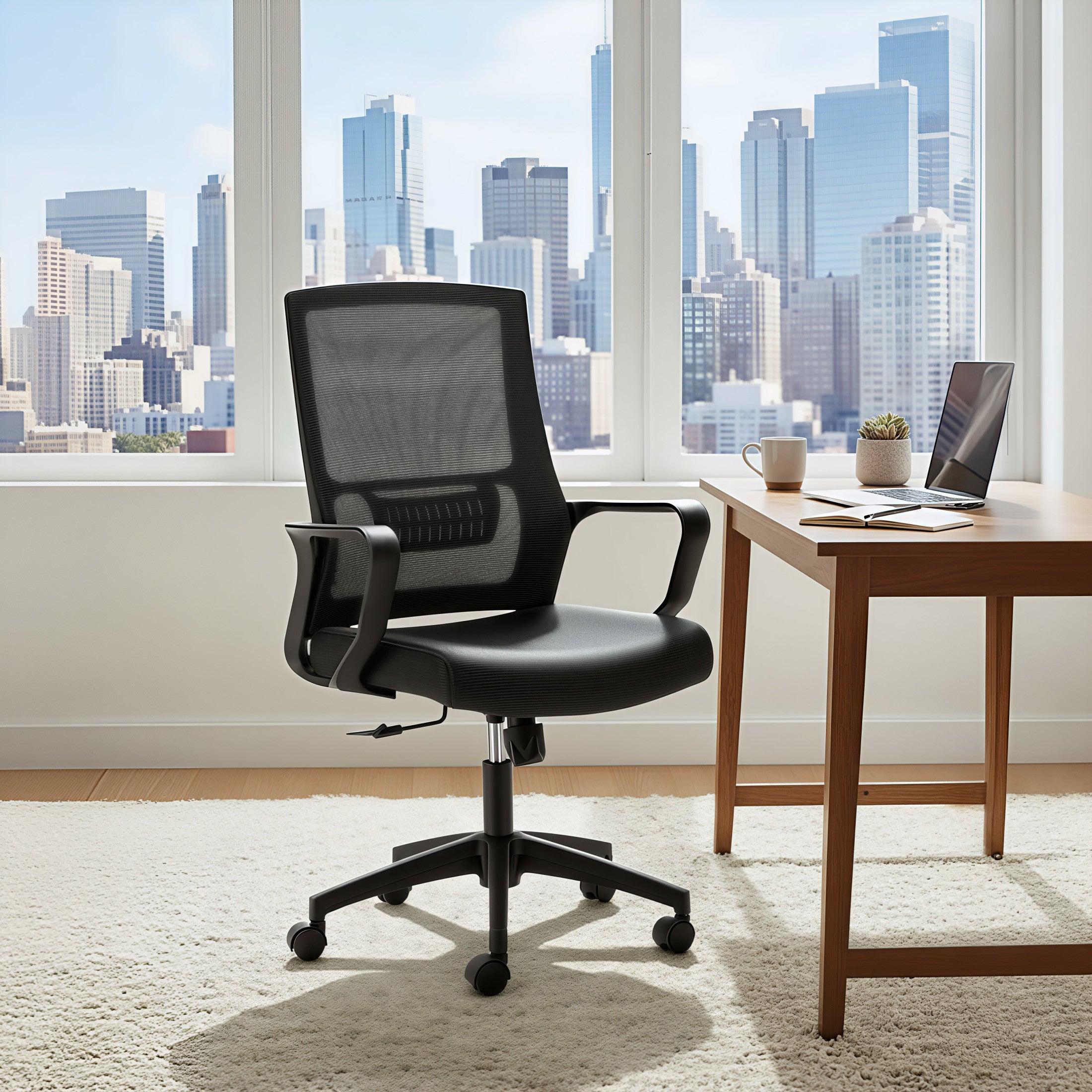 Jett Low Back Office Chair Black