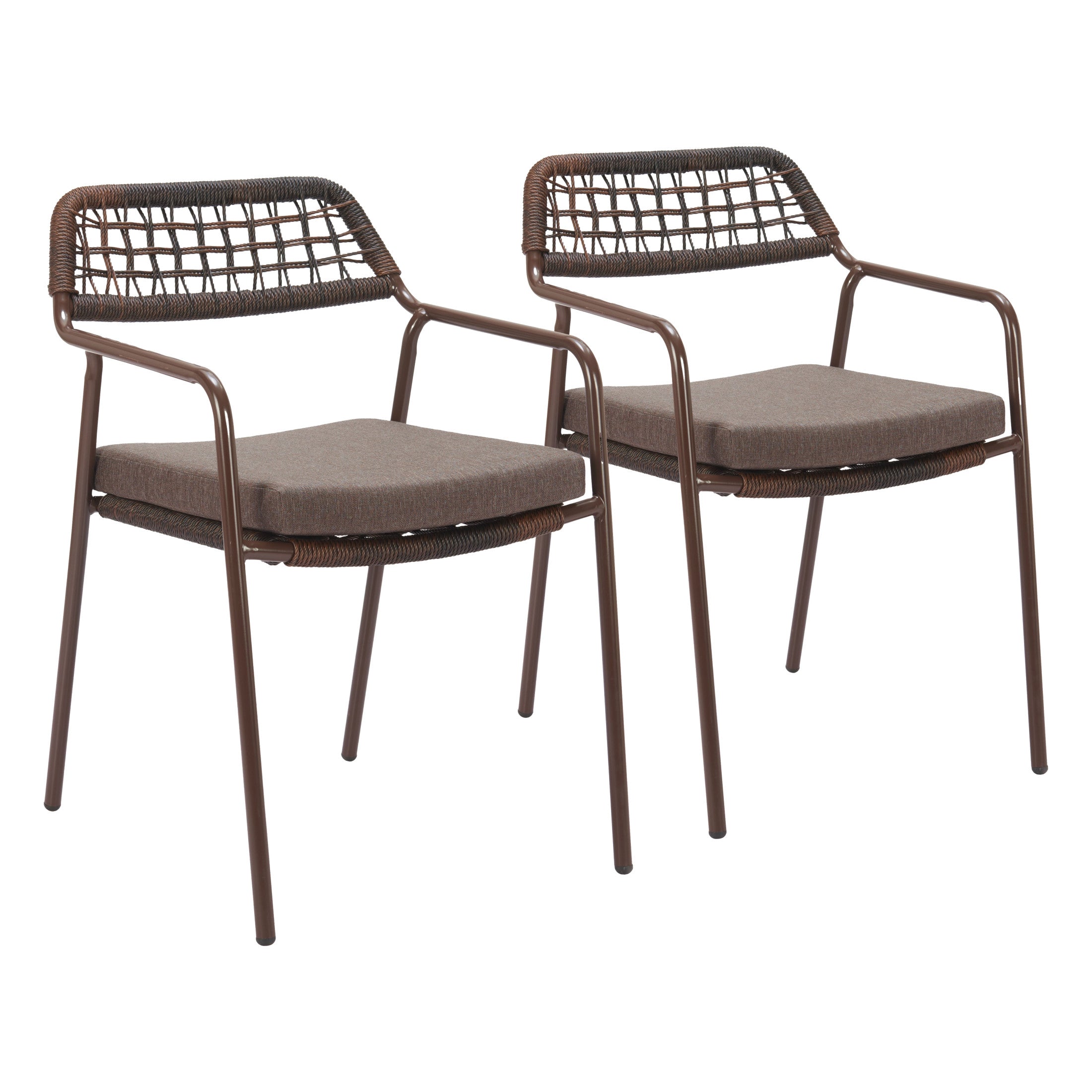 Rio Dining Chair (Set of 2) Brown