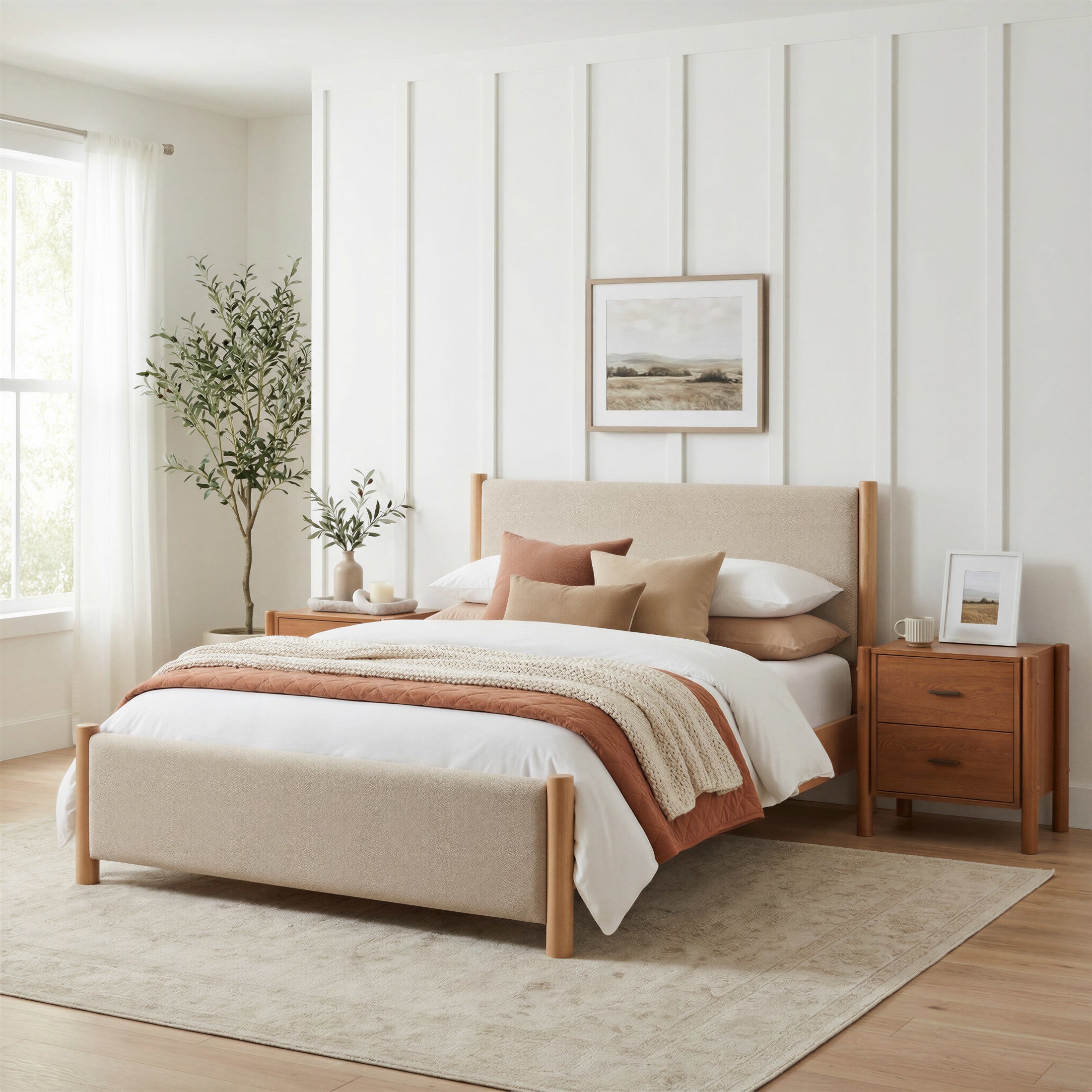 Beleza Nightstand Walnut
