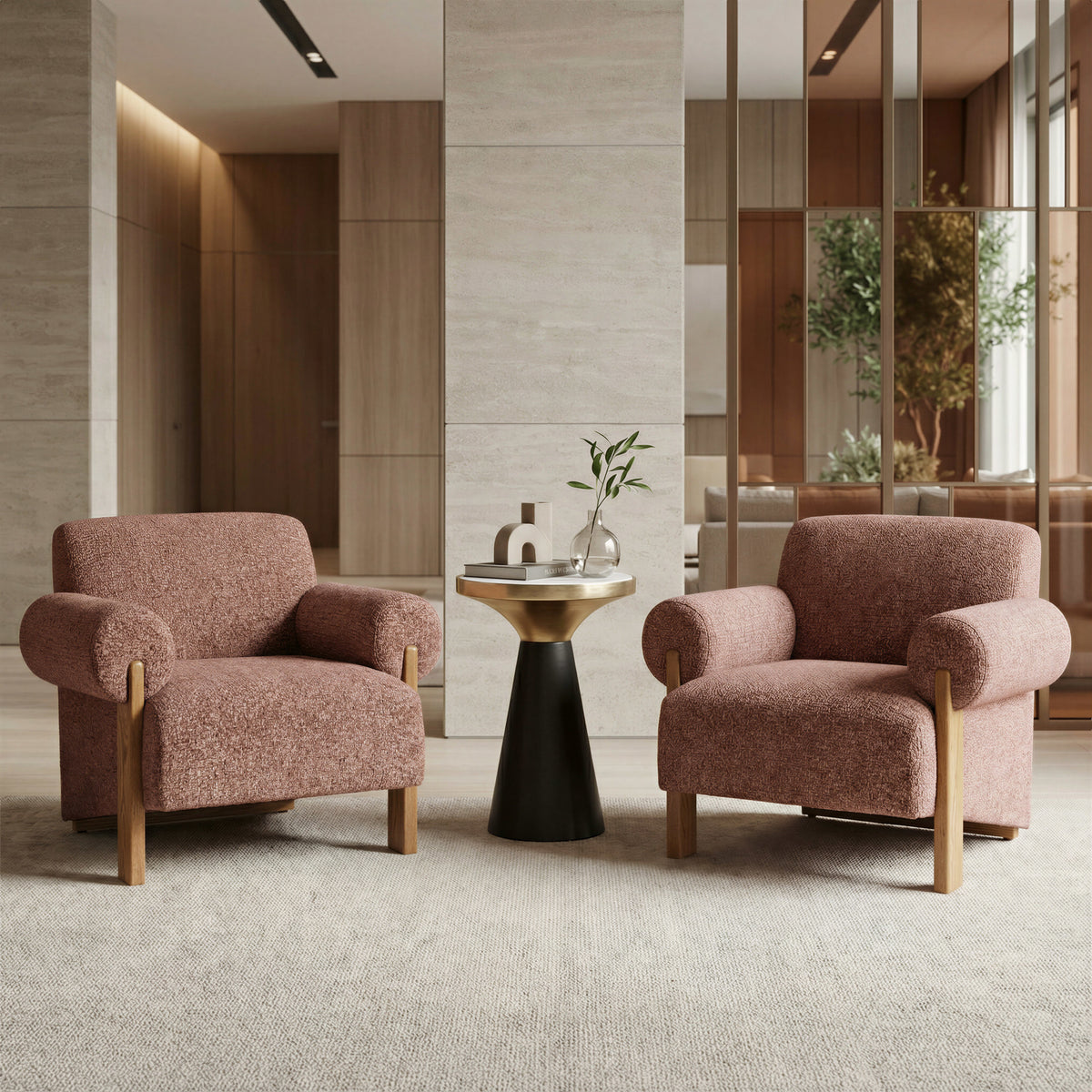 Verity Accent Chair Copper